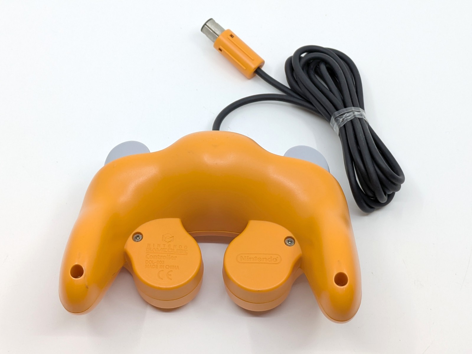 Nintendo GameCube Orange DOL-001 Console Complete Set Tested NTSC-U/C