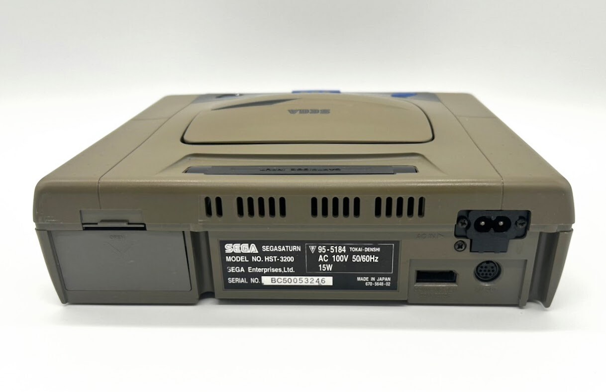 Sega Saturn Console HST-3200 Controller Console Maintained NTSC-J Japan #388