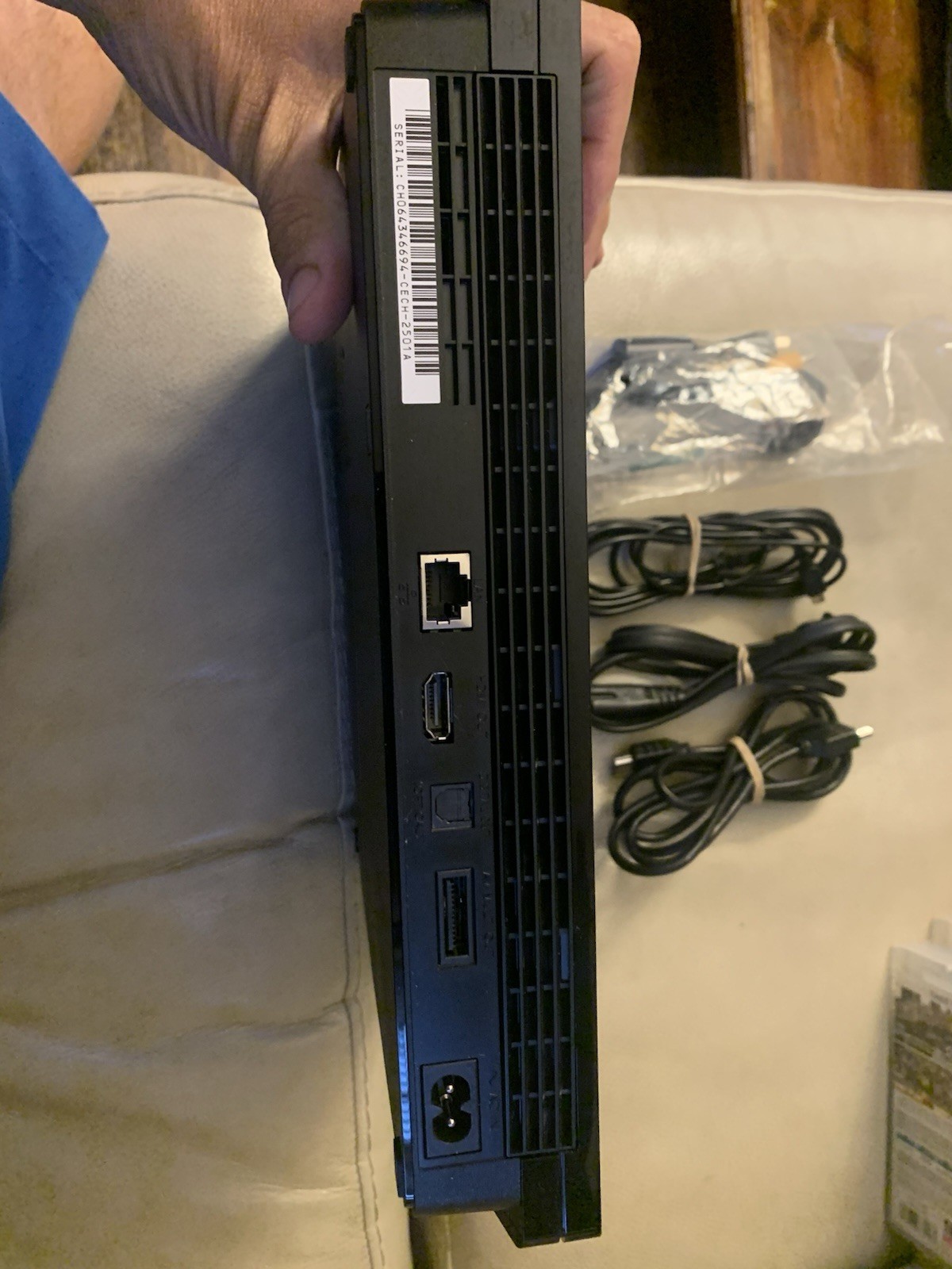 Sony PlayStation 3 PS3 Slim 160GB 2501a Console Bundle w/ Box, Games, No Control