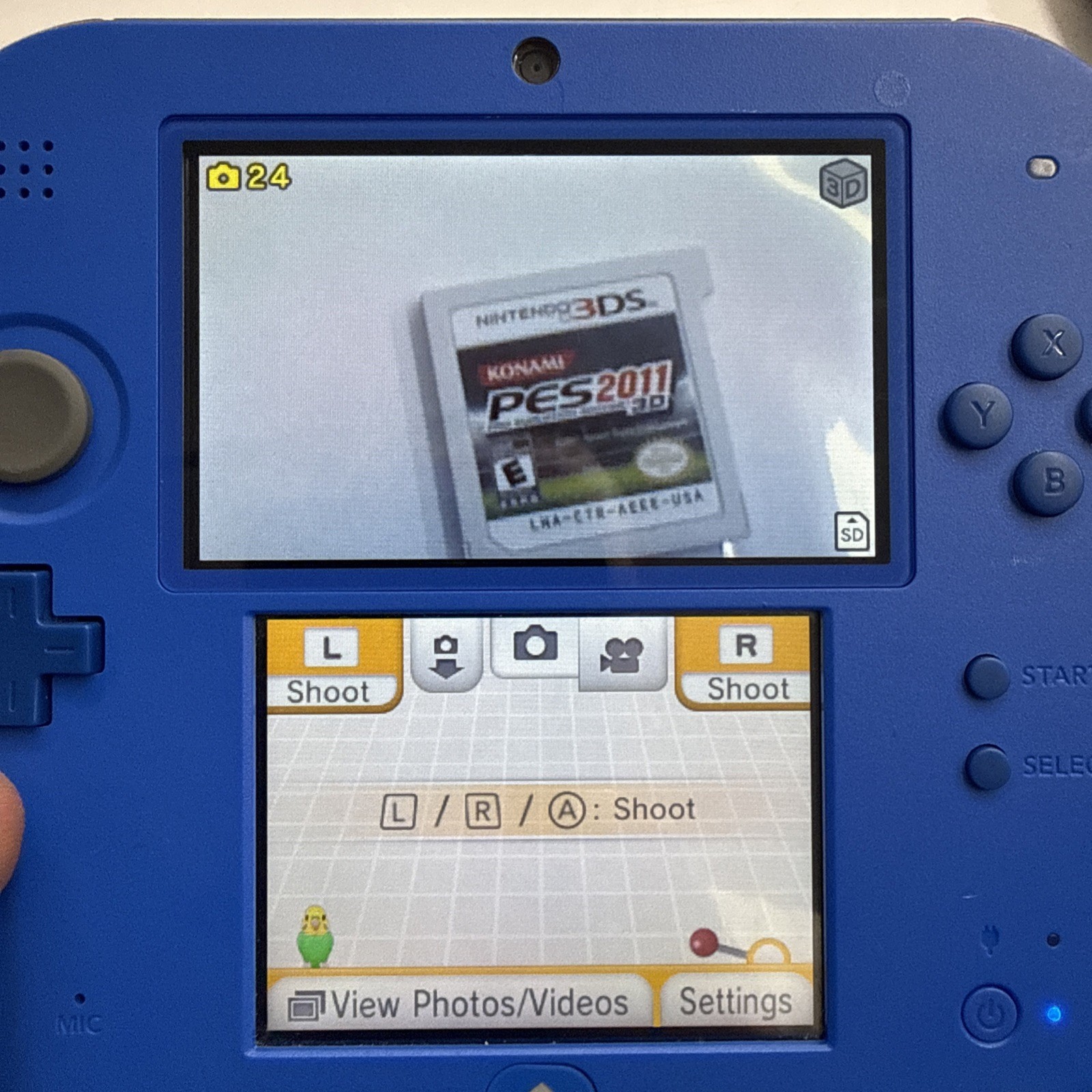 3ds – Blue Red Console Nintendo 2ds Handheld Video Game Console L Button Issues