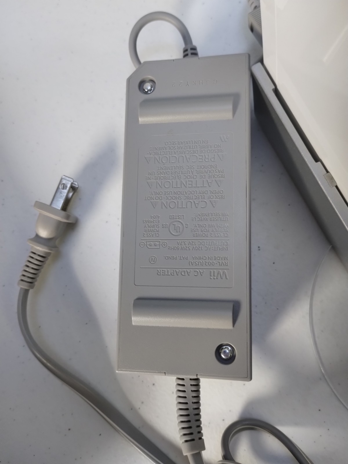 Nintendo Wii RVL-001 Console Bundle Gamecube Compatible Motion Plus – Tested