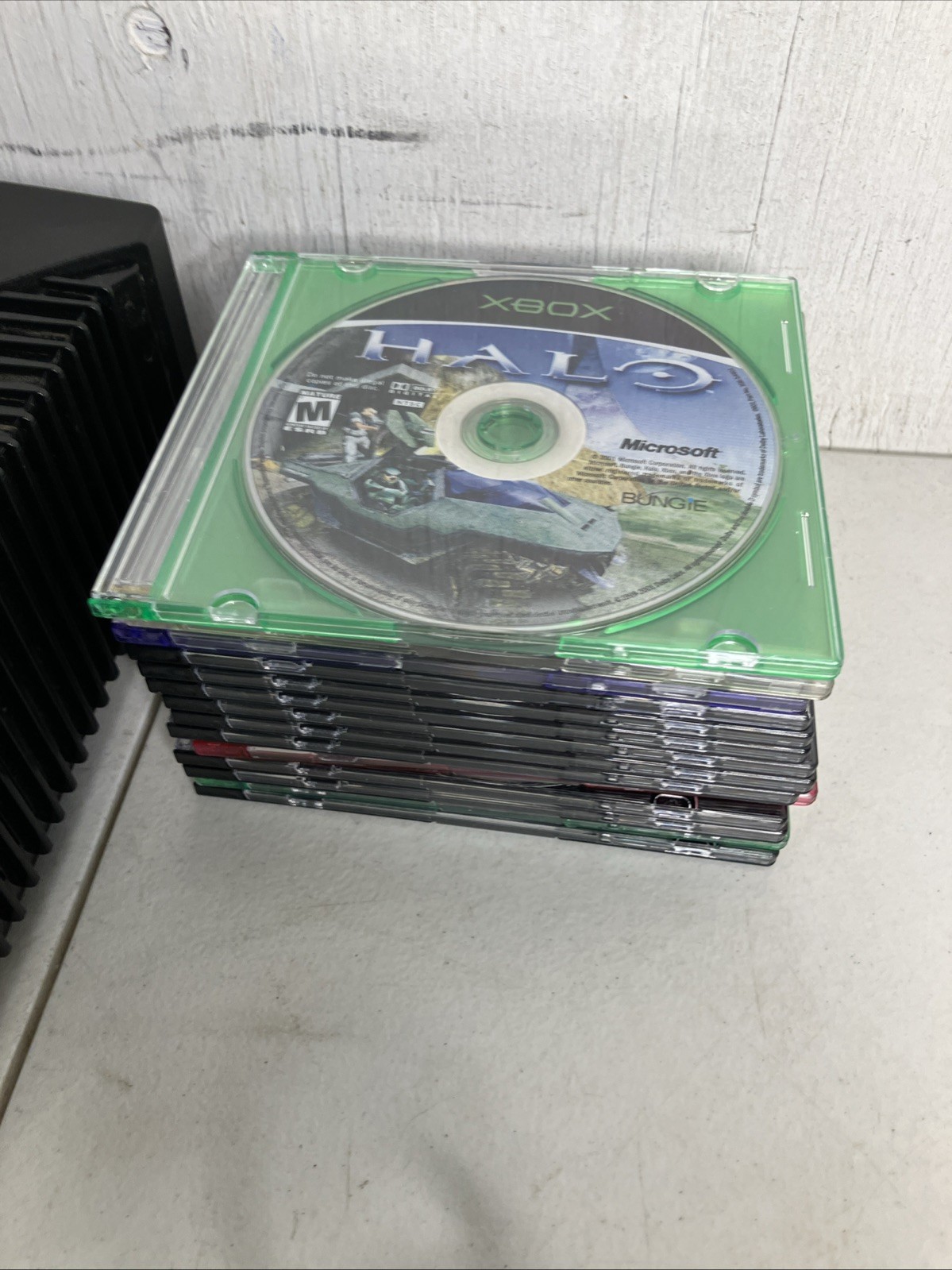 Microsoft Original Xbox Console Bundle Big Duke 15 Games Halo Crazy Taxi Deus Ex