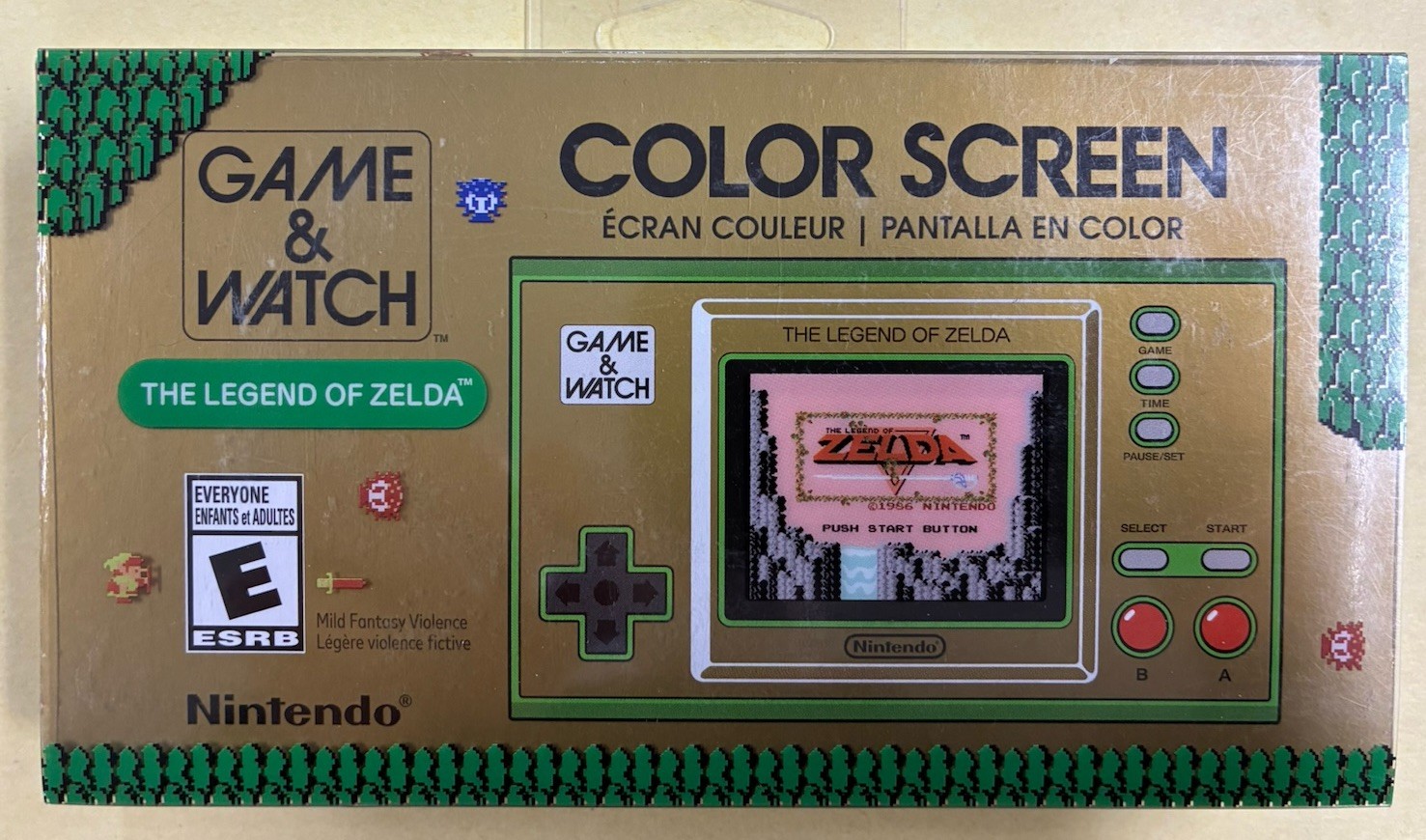 Nintendo Game & Watch The Legend of Zelda, Adventures, Link’s Awakening Gameboy
