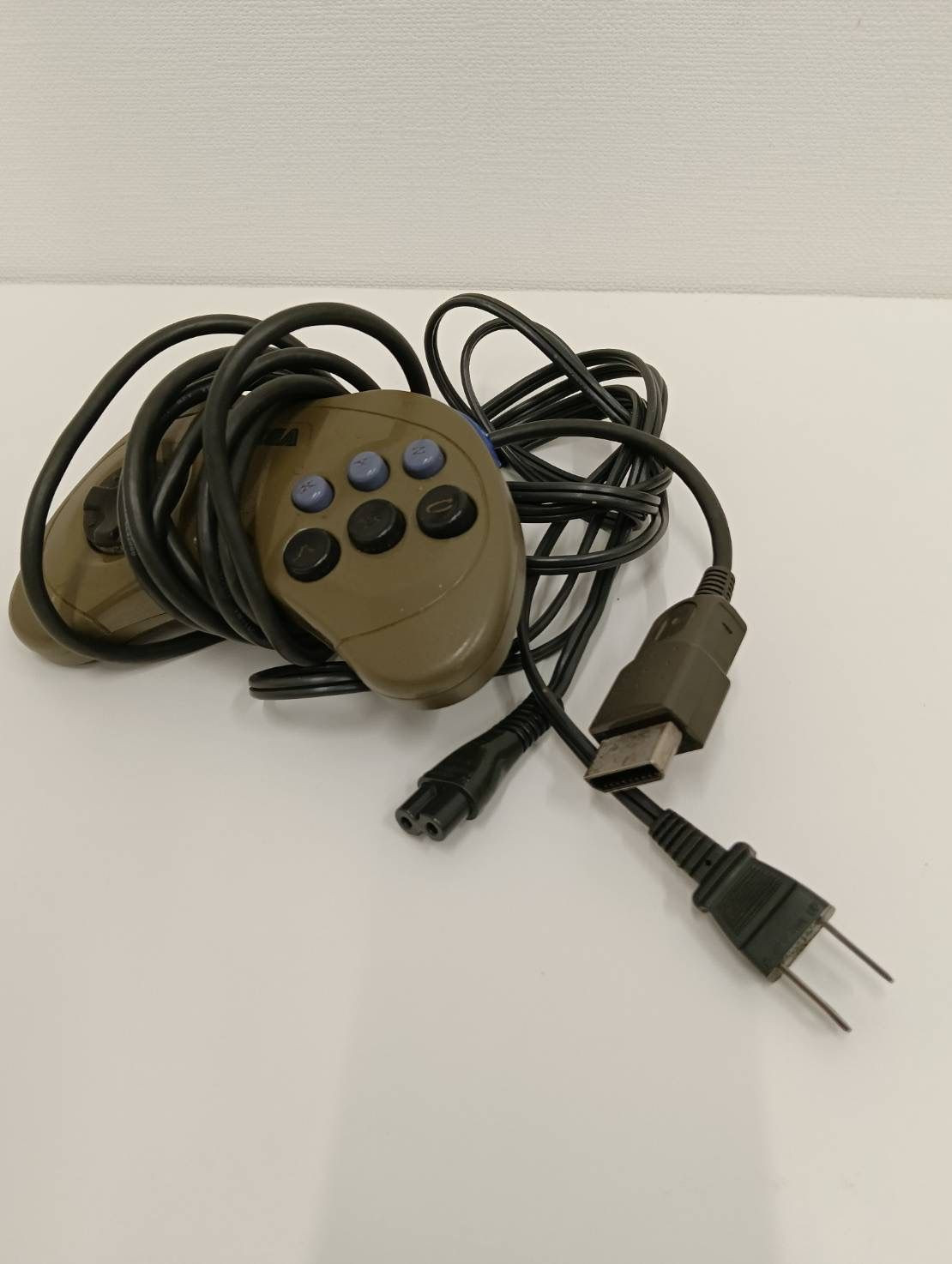 Sega Saturn Console HST-3200 Gray W/Controller