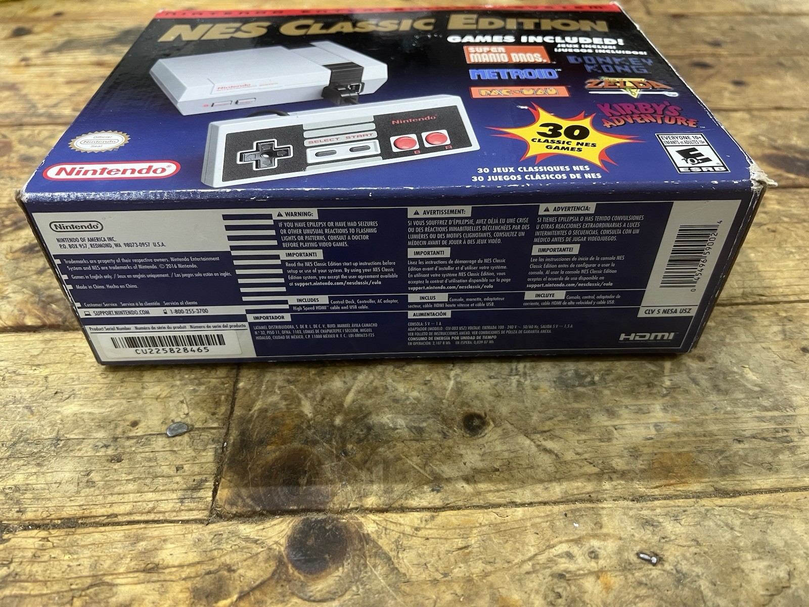 Nintendo Entertainment System 512MB NES Classic Edition Console – White/Gray