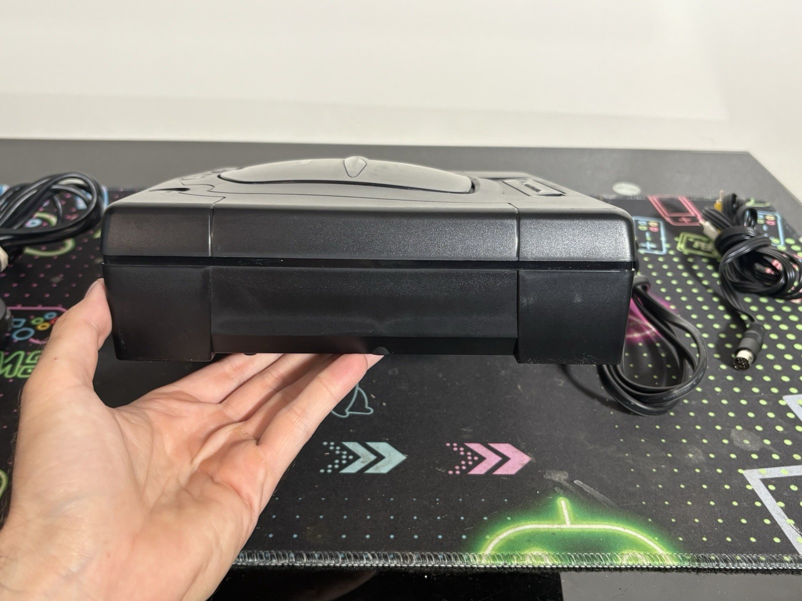 SEGA Saturn MK-80000 Black Console w/ OEM Controller Tested
