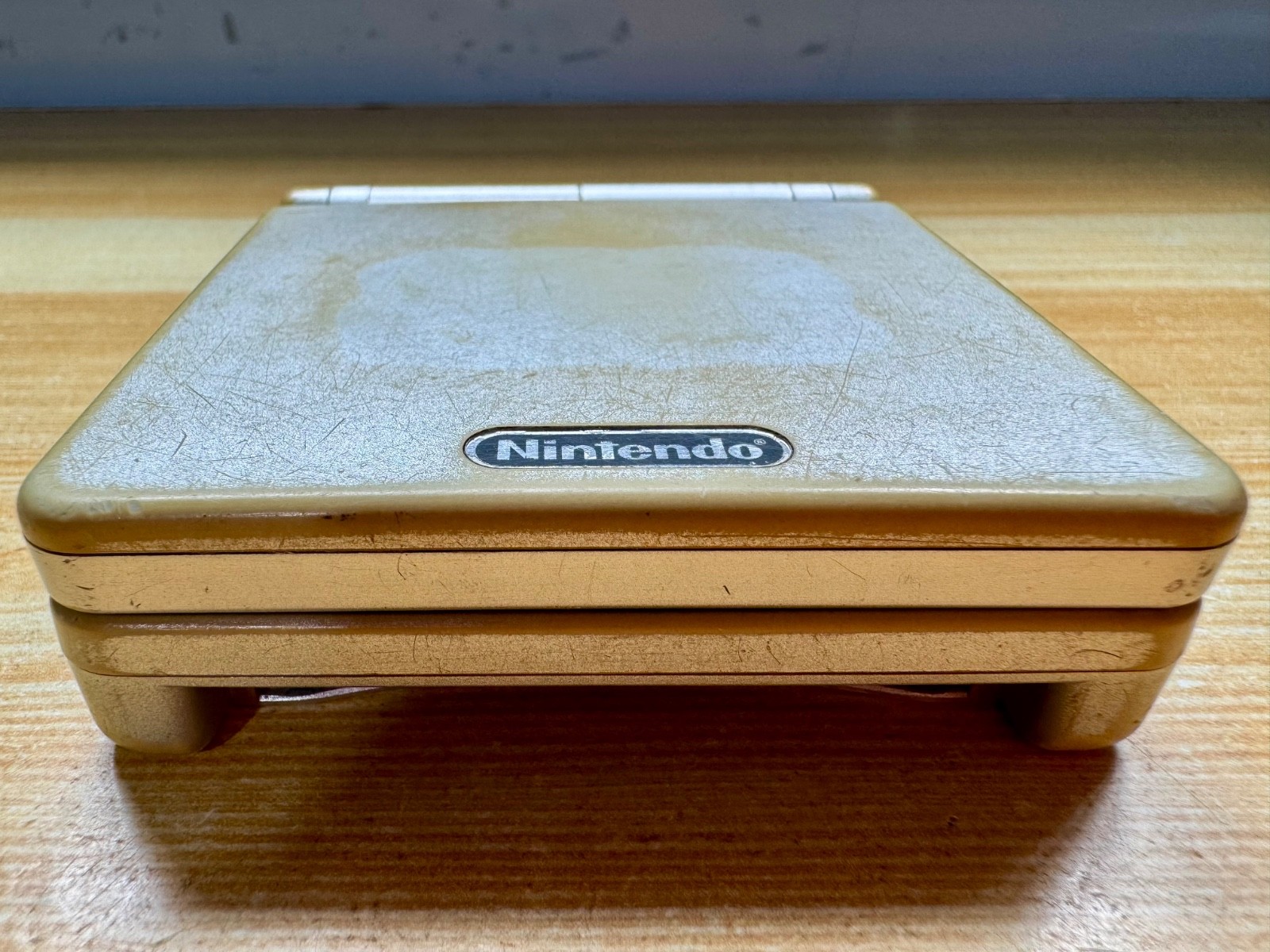 Nintendo Gameboy Advance SP AGS001 Ice Metallic Silver Handheld System Console