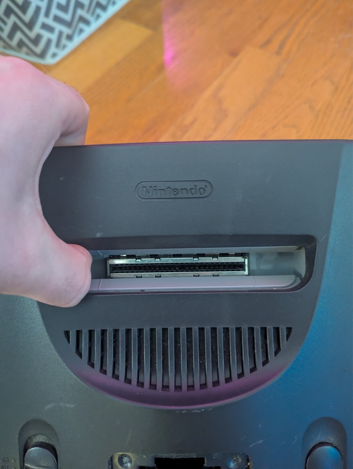 Nintendo 64 System – Charcoal Gray – Includes Power and Video Cables, Jumper Pak