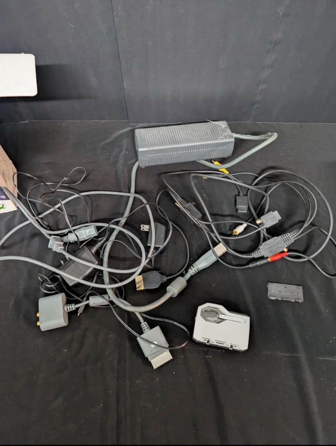 Xbox 360 Standard Console With 2 Wired Game Controllers And An NBA Game