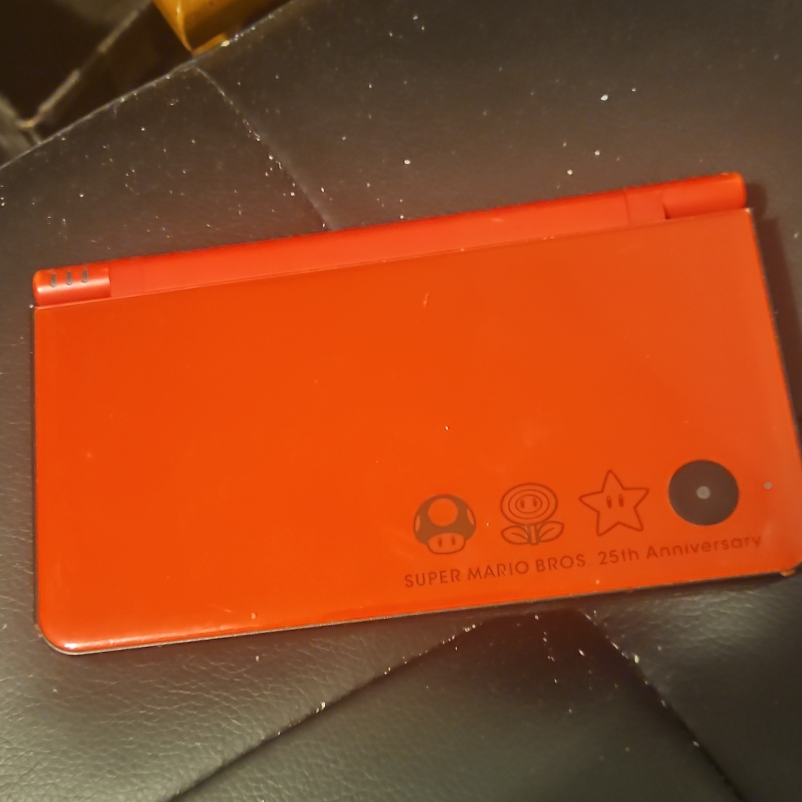 Nintendo DSi XL Super Mario Bros 25th Anniversary Red Touchscreen Handheld