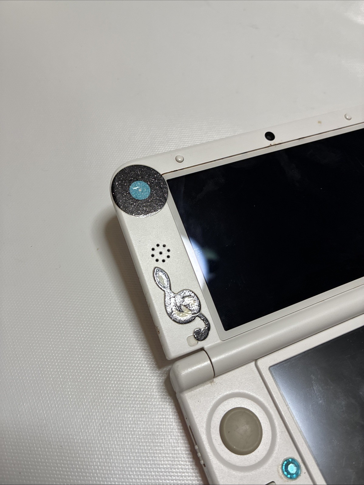 *PARTS* Nintendo Nintendo 3DS XL Handheld System Console Pink/White SPR-001 USA