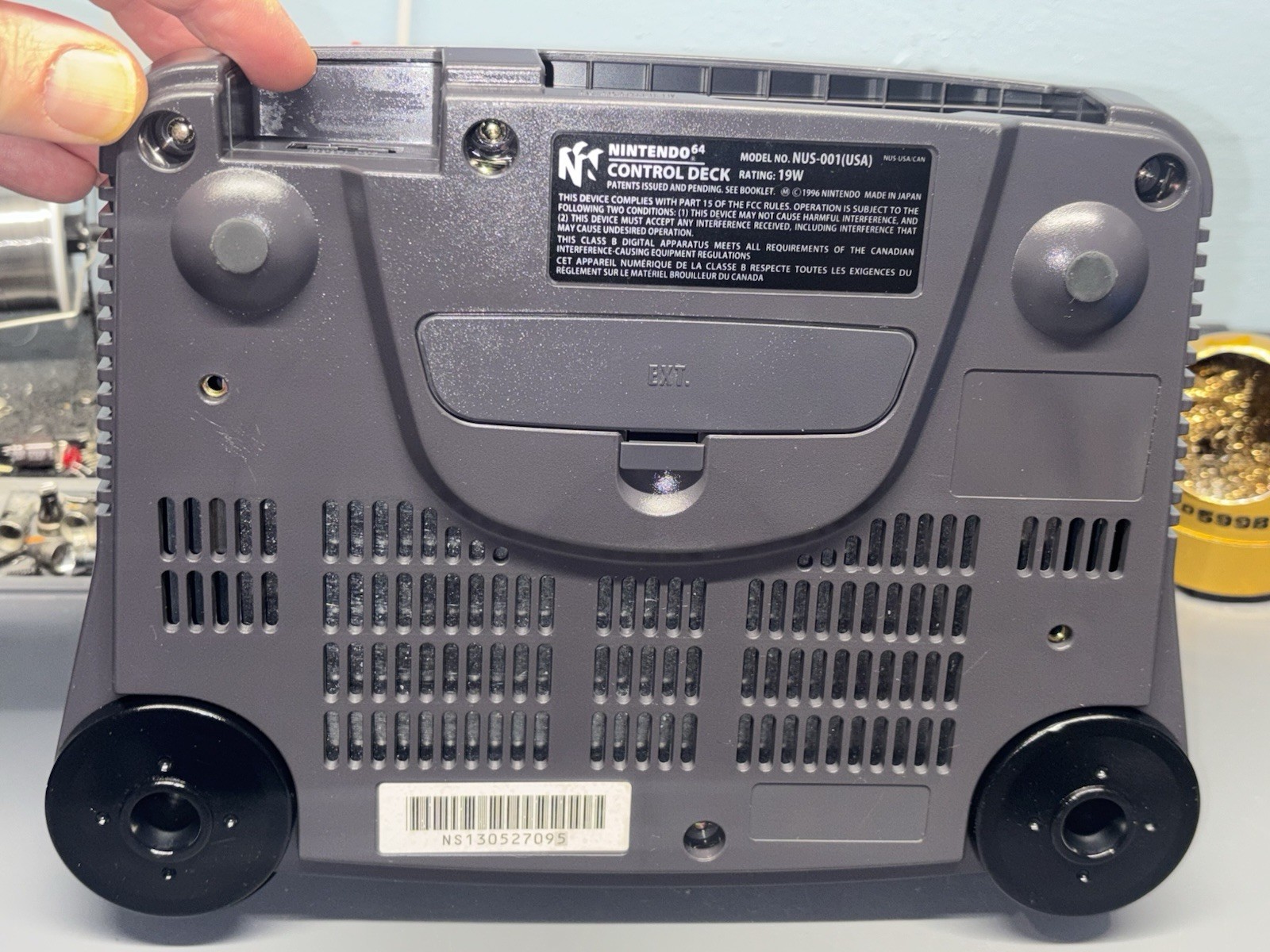 Ultimate Advanced RGB N64 Recapped Deblur IGR Nintendo 64 Region Tim Worthington