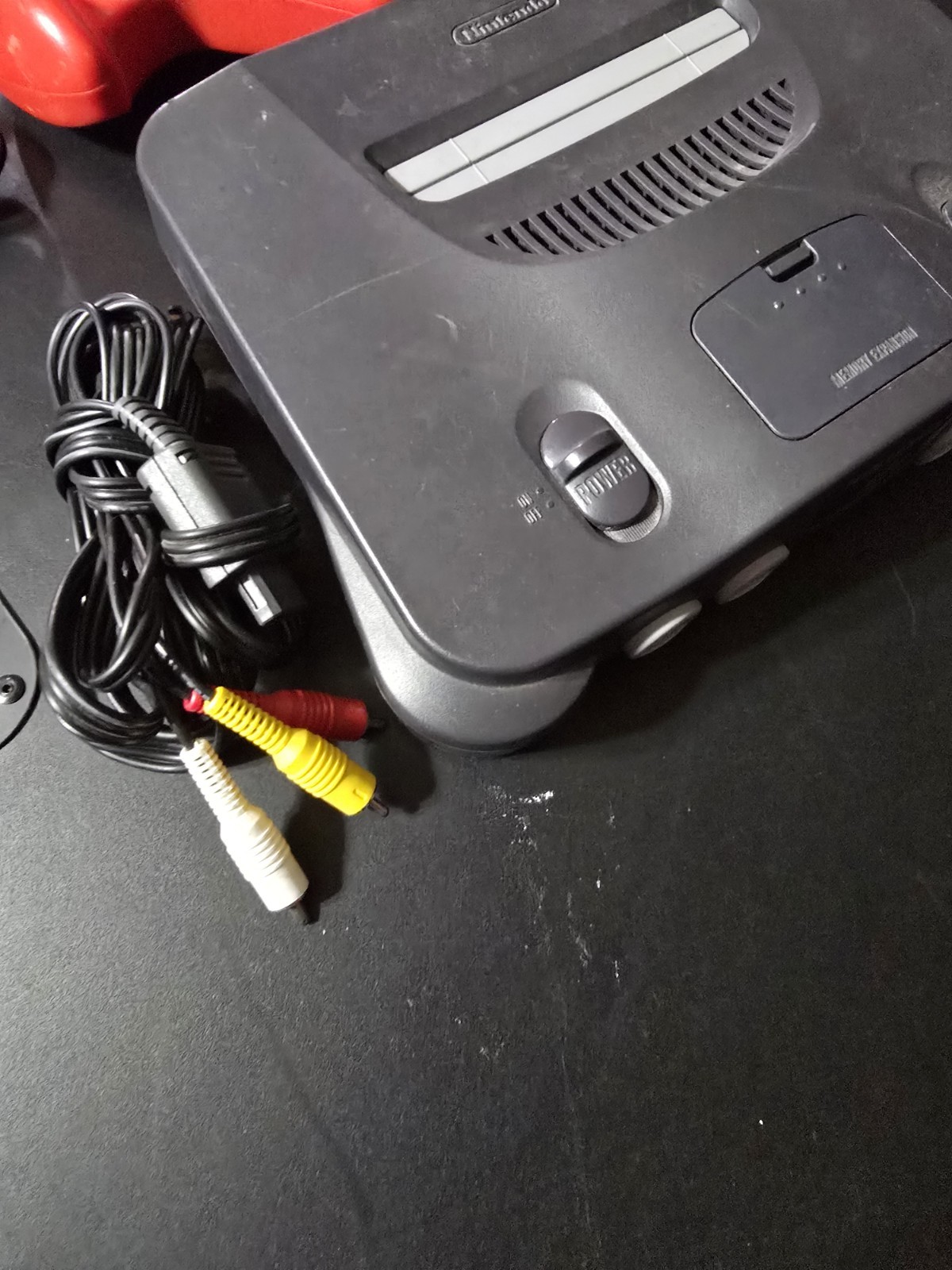 Nintendo 64 Video Game Console NUS-001 With 1 Control *Power Cord Not Included*