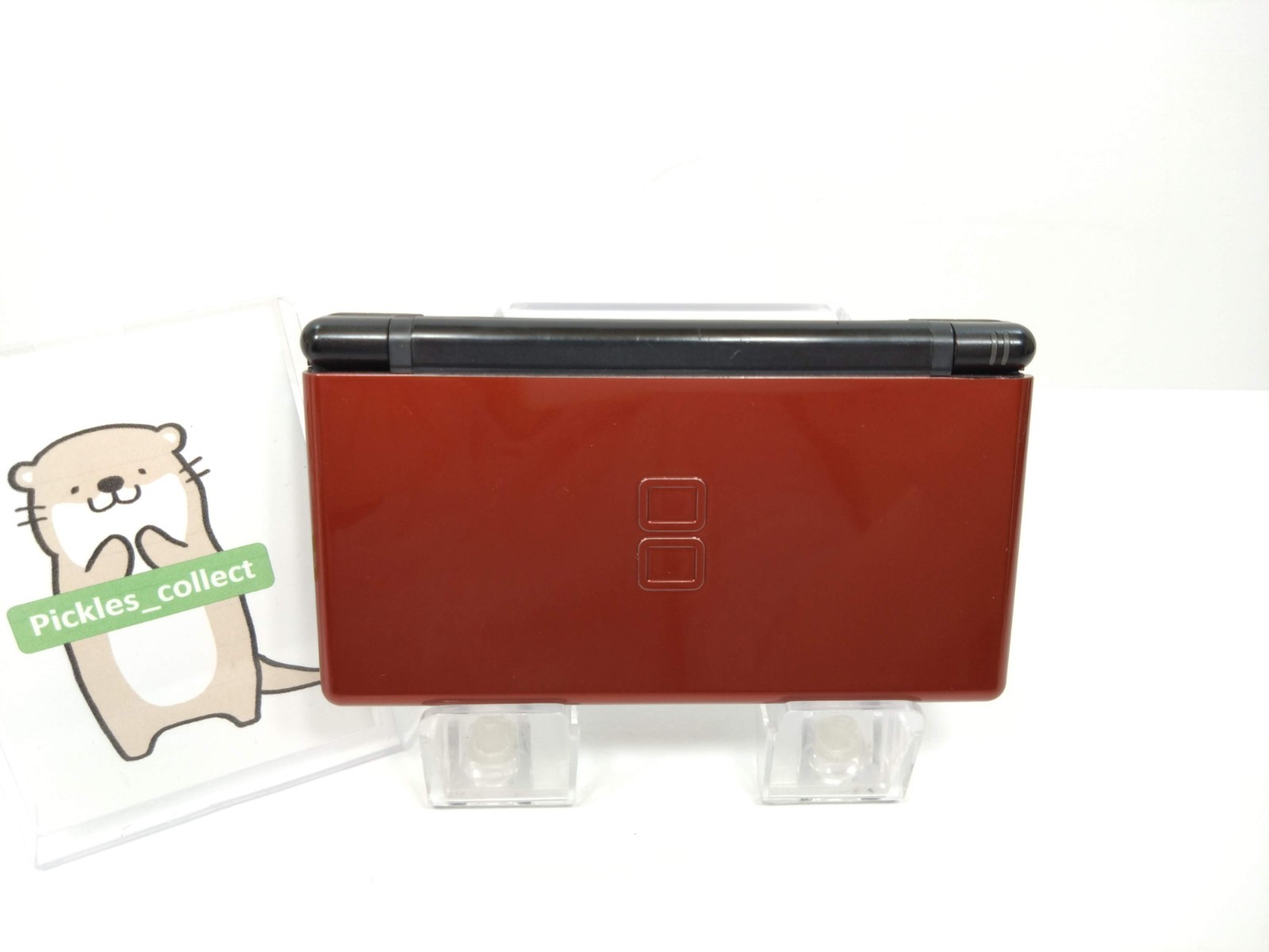 DS Lite Crimson Black USG-001 w/Box Tested Nintendo DS 0314D