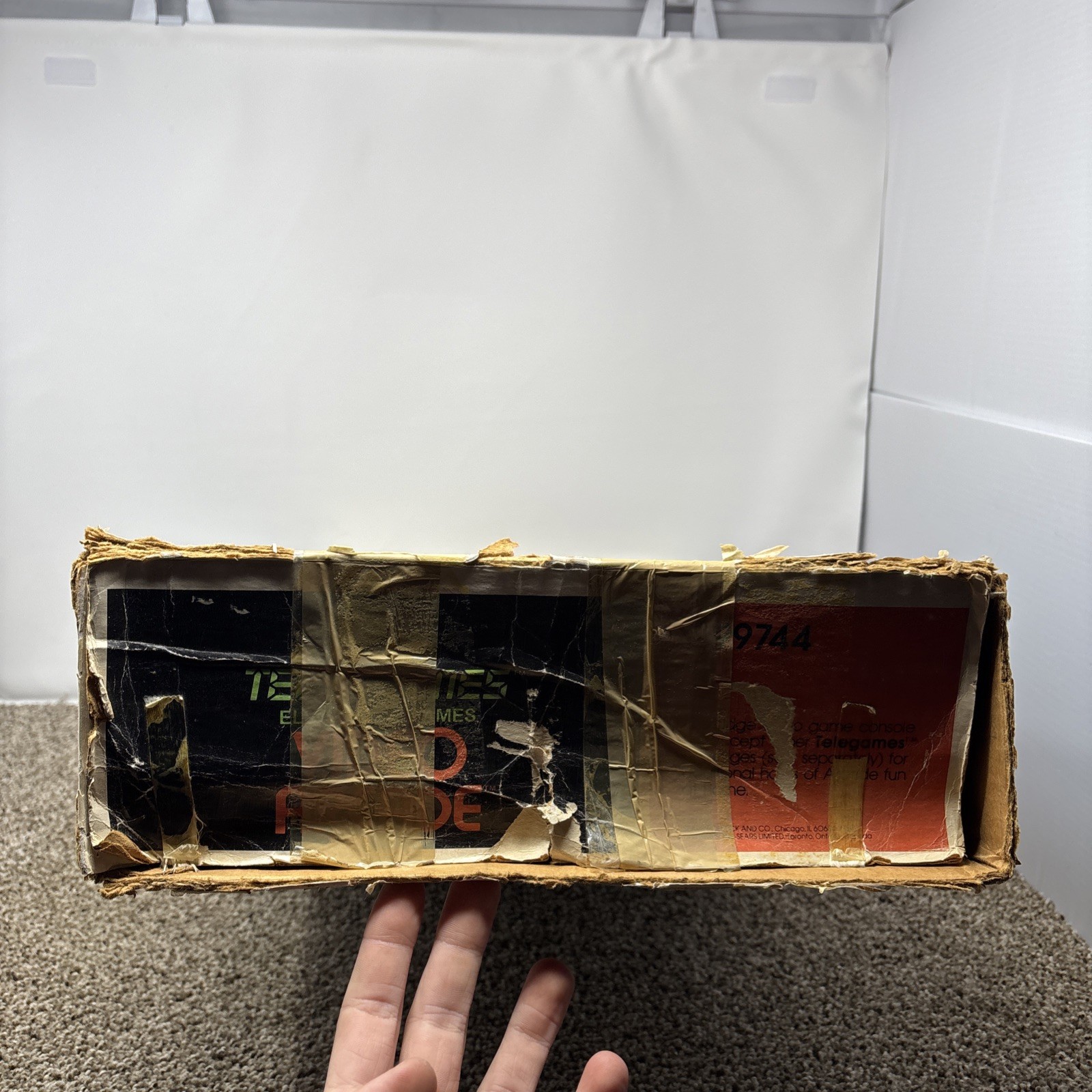 Atari 2600 Console Original 6 switch Console In Box Sears Tele Games Tested