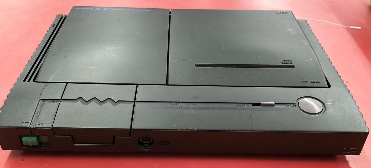 NEC PC Engine DUO PI-TG8 Console Japan Retro Gaming System For Parts AS-IS