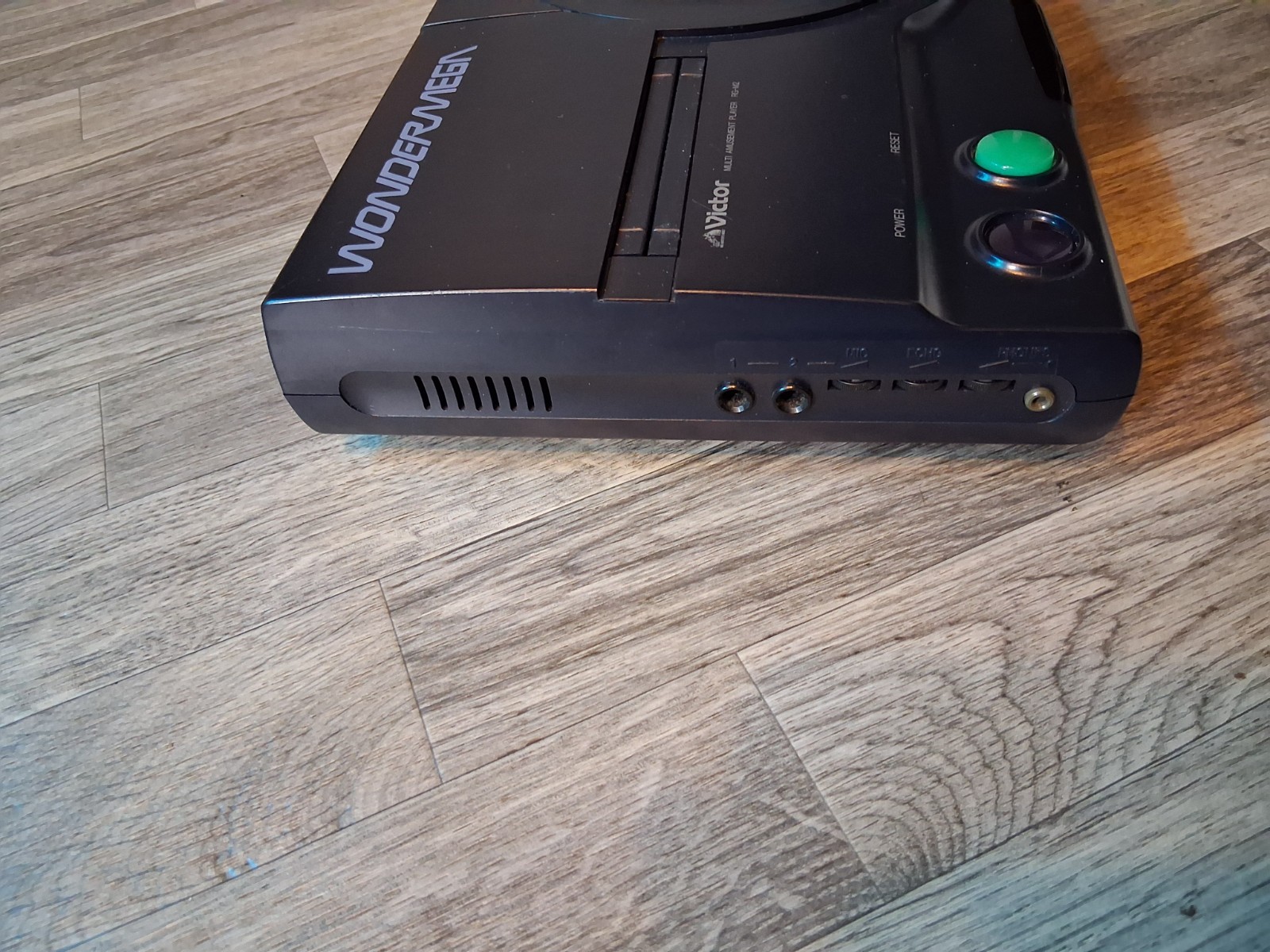 Victor WonderMega Console Tested Fully Working W/ Games Japanese X Eye