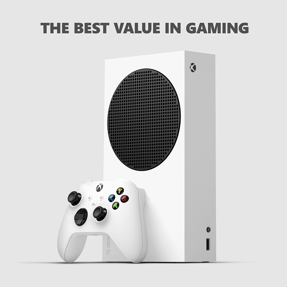 Microsoft Xbox Series S 512GB All-digital Gaming Console, Robot White