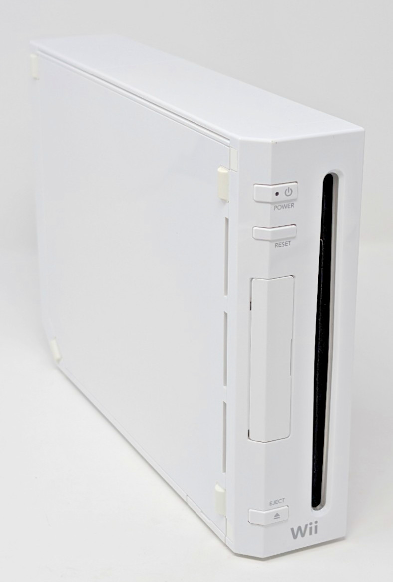 Nintendo Wii RVL-001 Home Console + Power + RCA Cables Tested Works