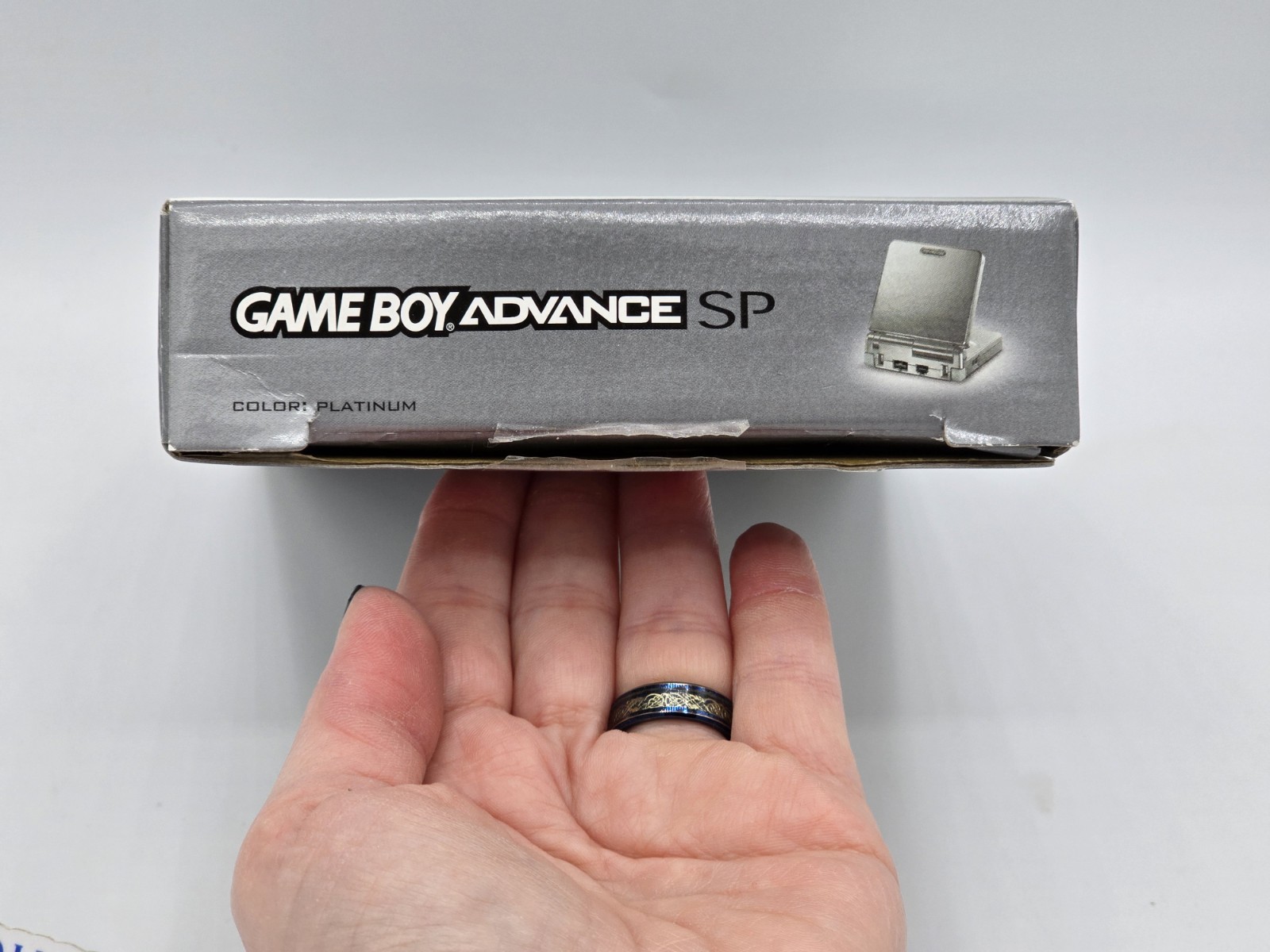 Nintendo GameBoy Advance SP System – Platinum Complete CIB CLEAN! *CCGHouse* VD