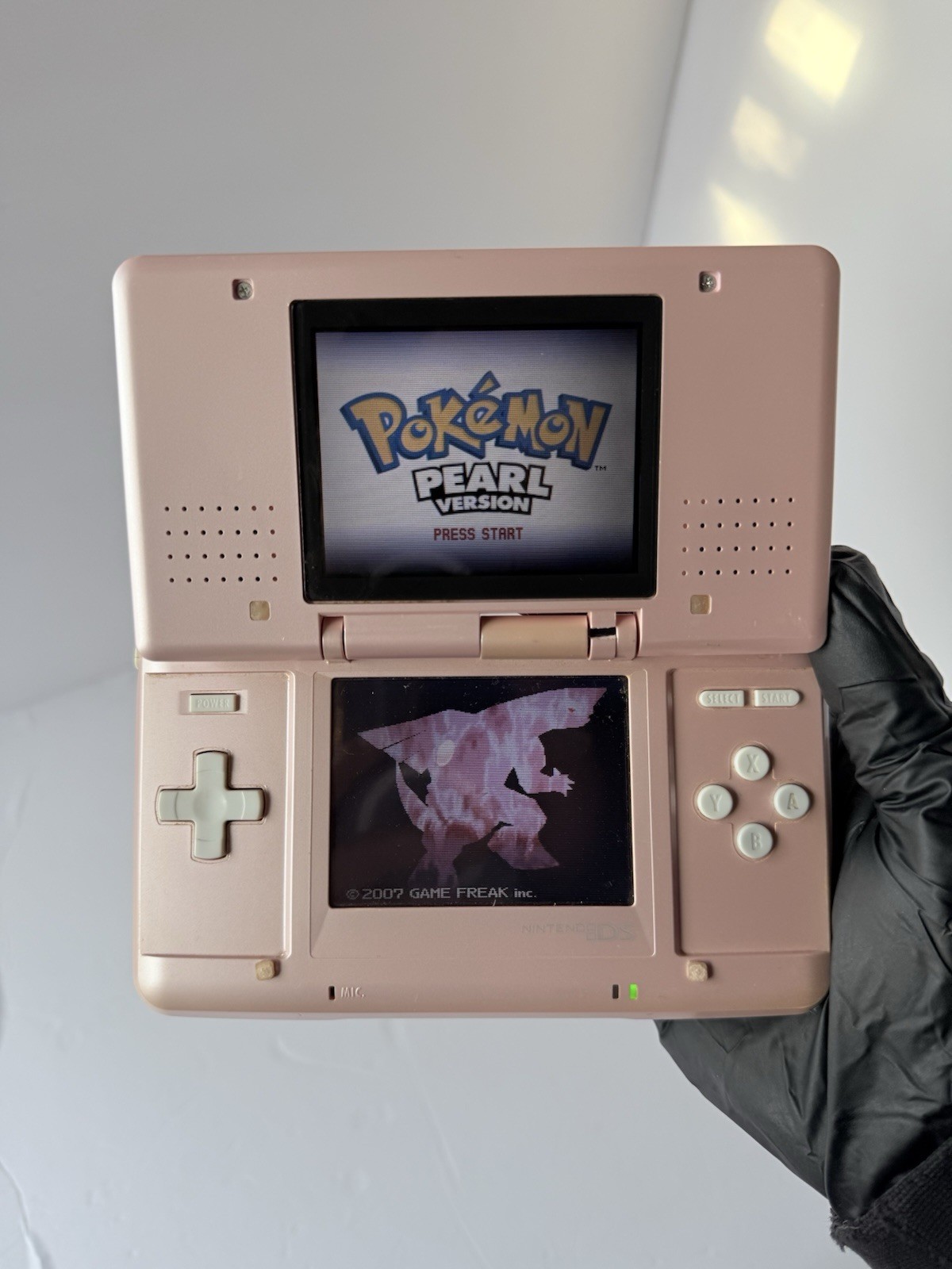 Nintendo Original DS Metallic Pink Console Bundle & Charger Included