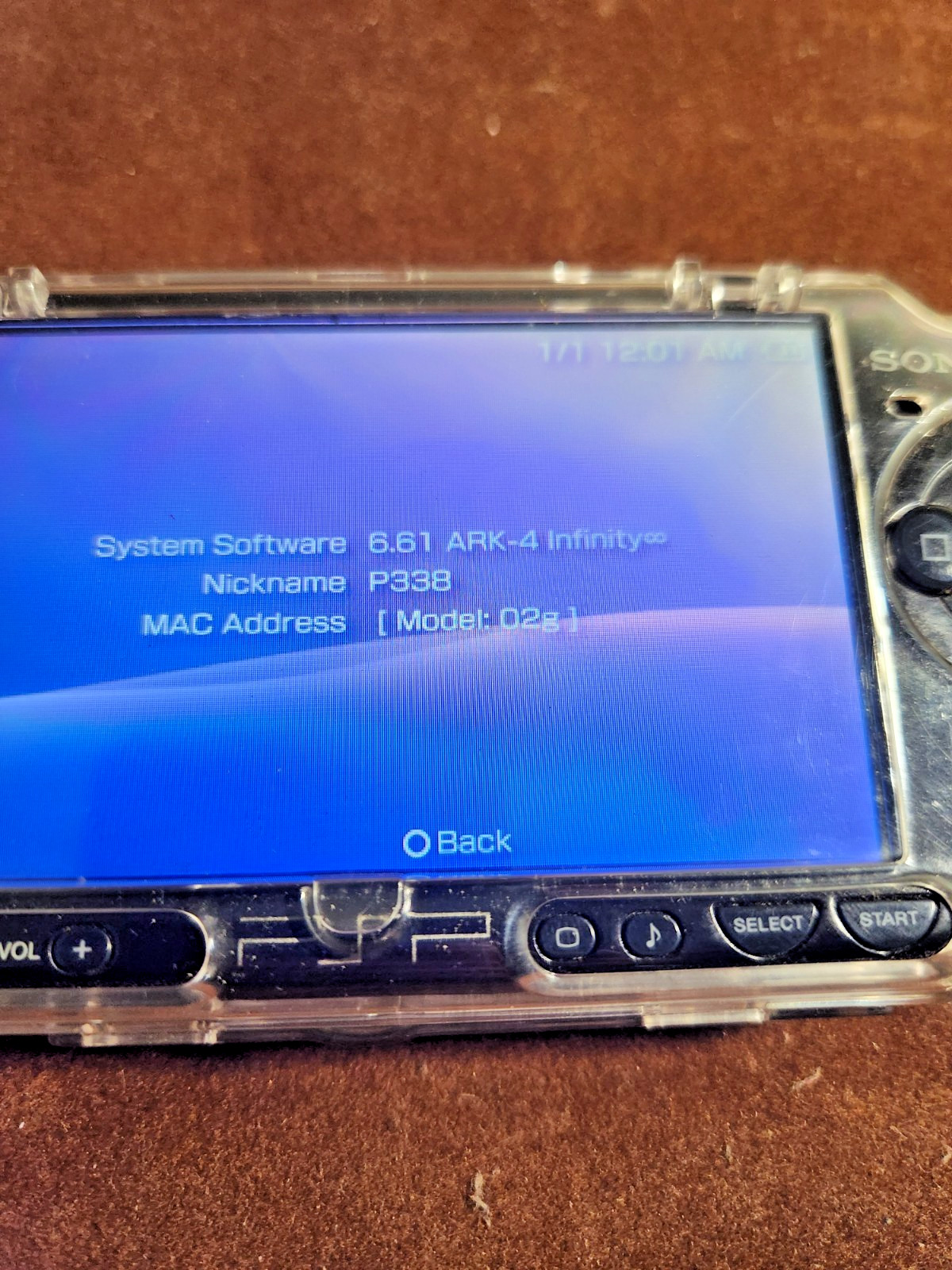 Sony PSP 2000 Black Console, Battery & Charger, 16GB SD w/ Memory Stick adapter