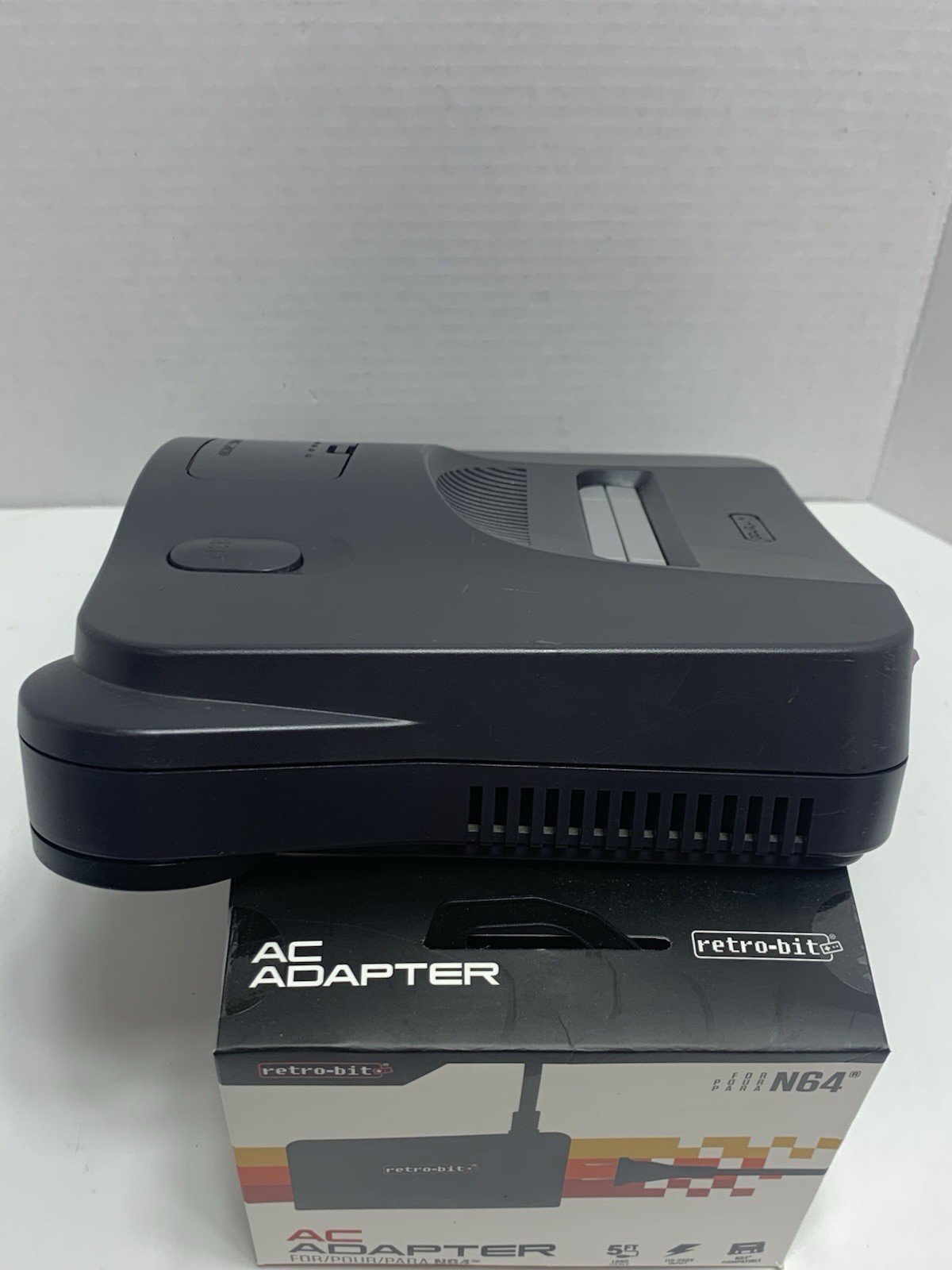 🔥Nintendo 64 N64 Console NUS-001 New Power Cord and AV Cable. Tested Working
