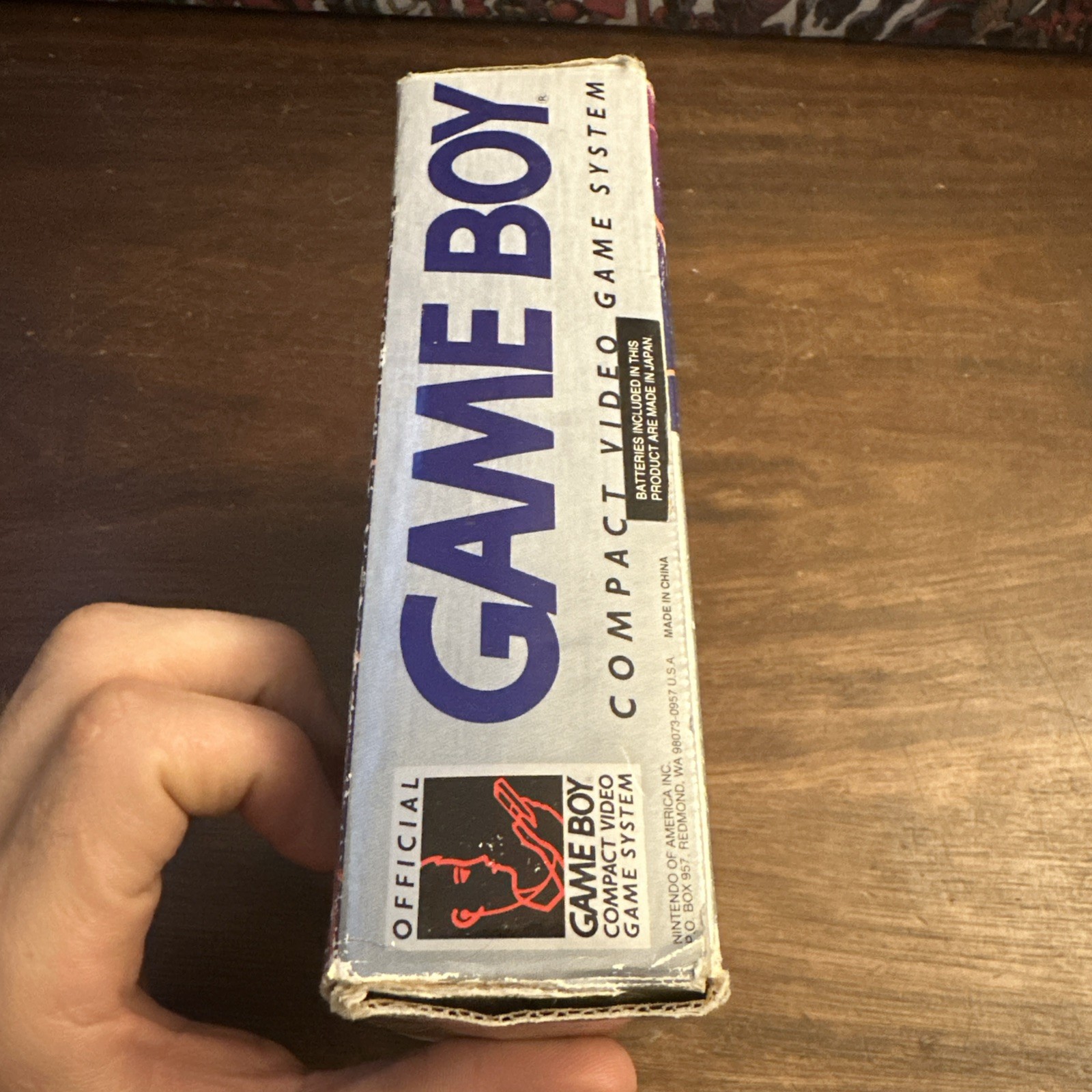 Original 1989 Nintendo GameBoy DMG-01 Gray Zelda Variant – Tested – Authentic
