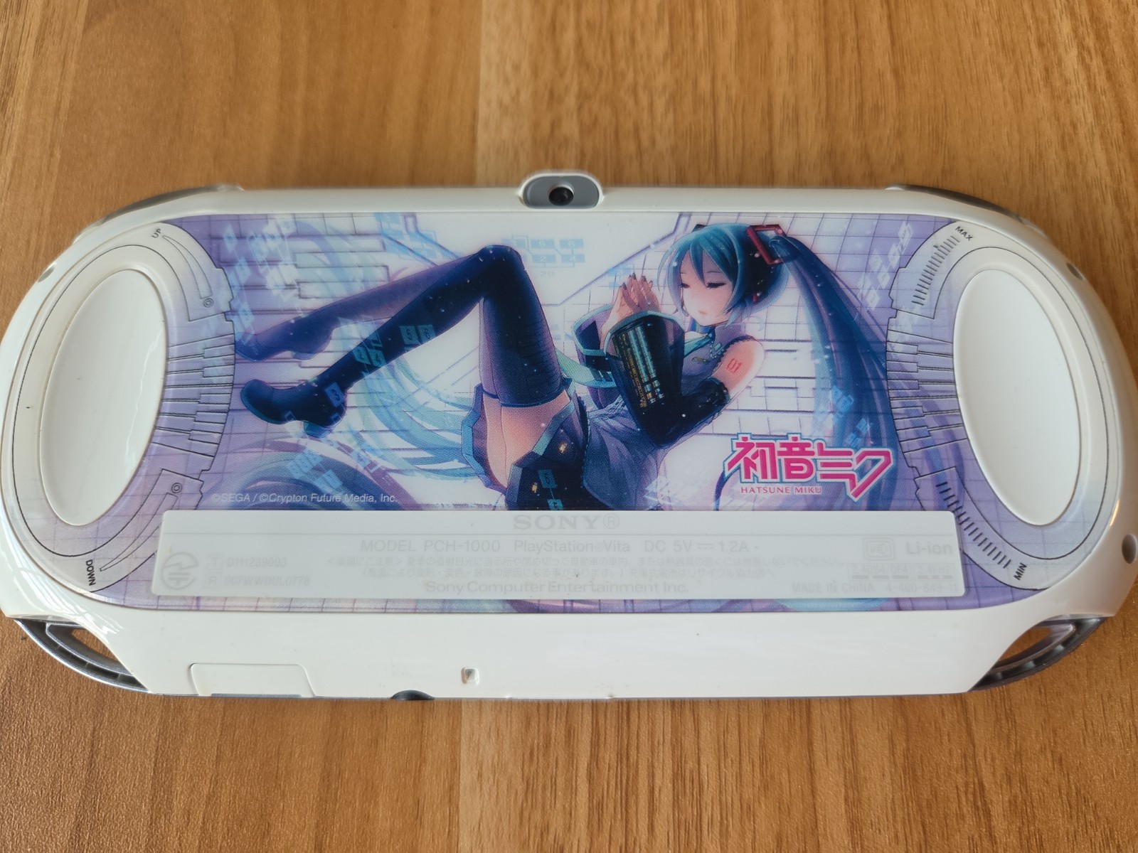 Sony PS Vita PCHJ-1000 Miku Hatsune Limited Edition Console Used US SELLER