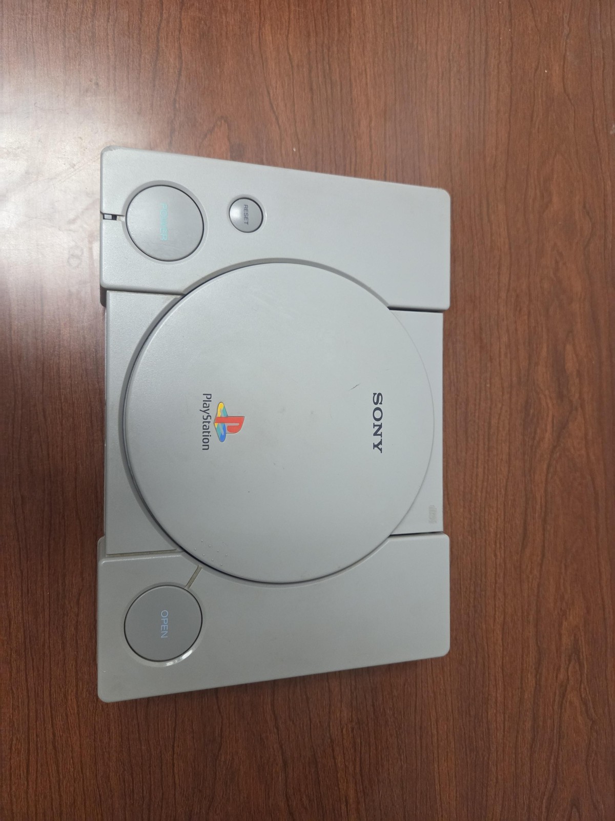 Sony PlayStation 1 PS1 Classic Game Console Gray AV Multi Out Composite RCA