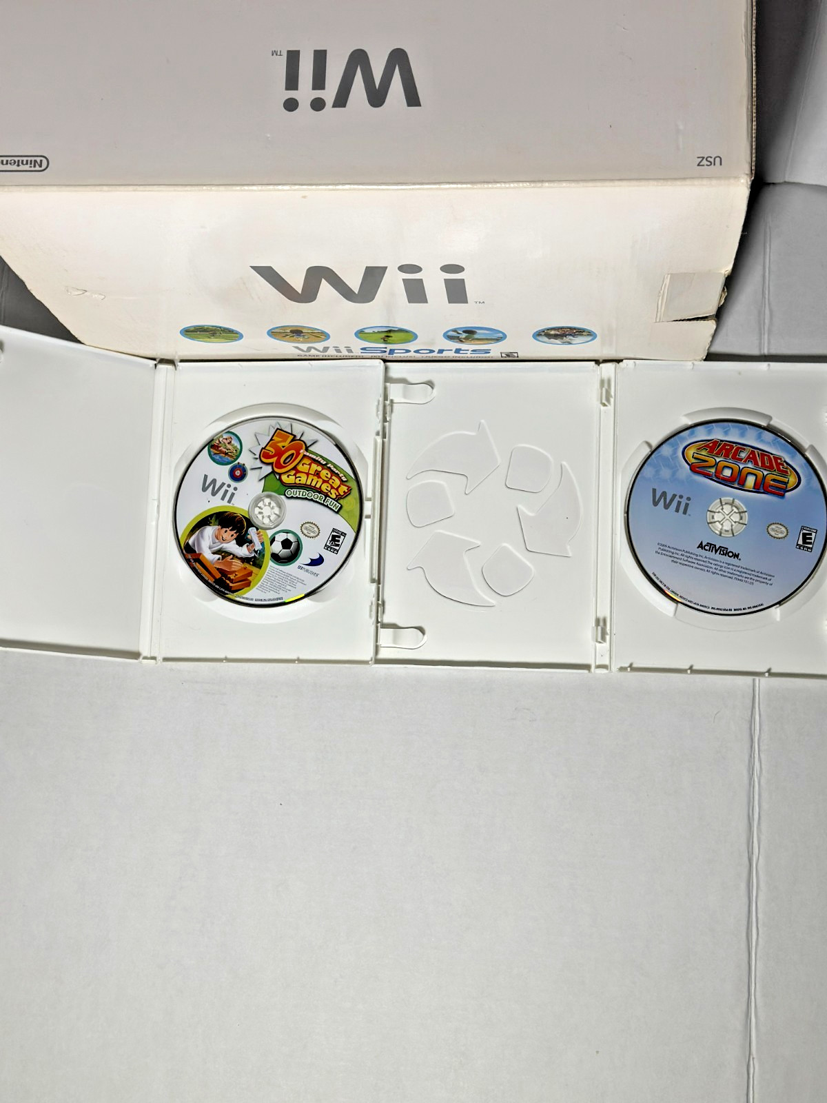 Nintendo Wii (Sports Game Not Included) White Console Working