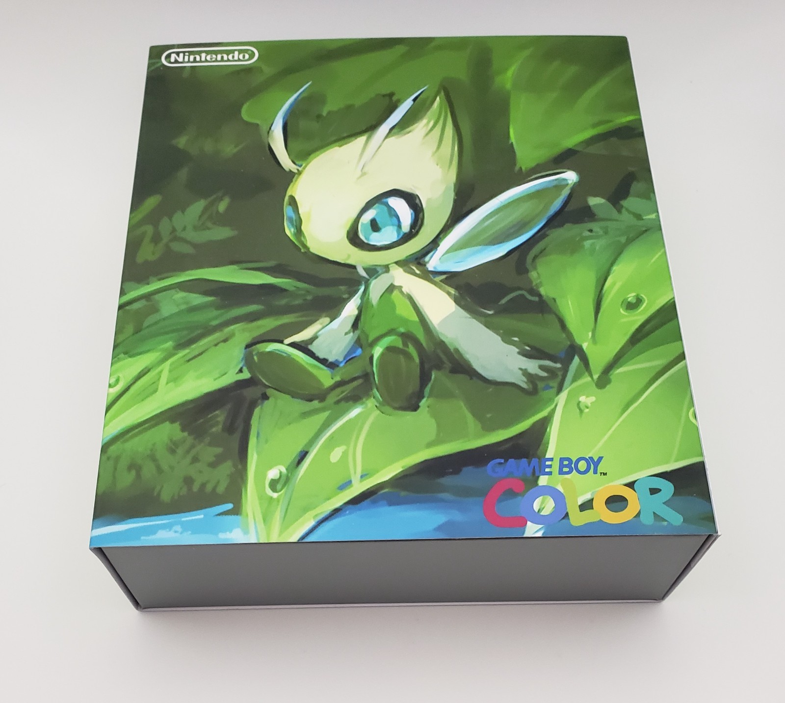 Laminated OLED Screen – Celebi Game Boy Color w/ Case – New Speaker, Recapped