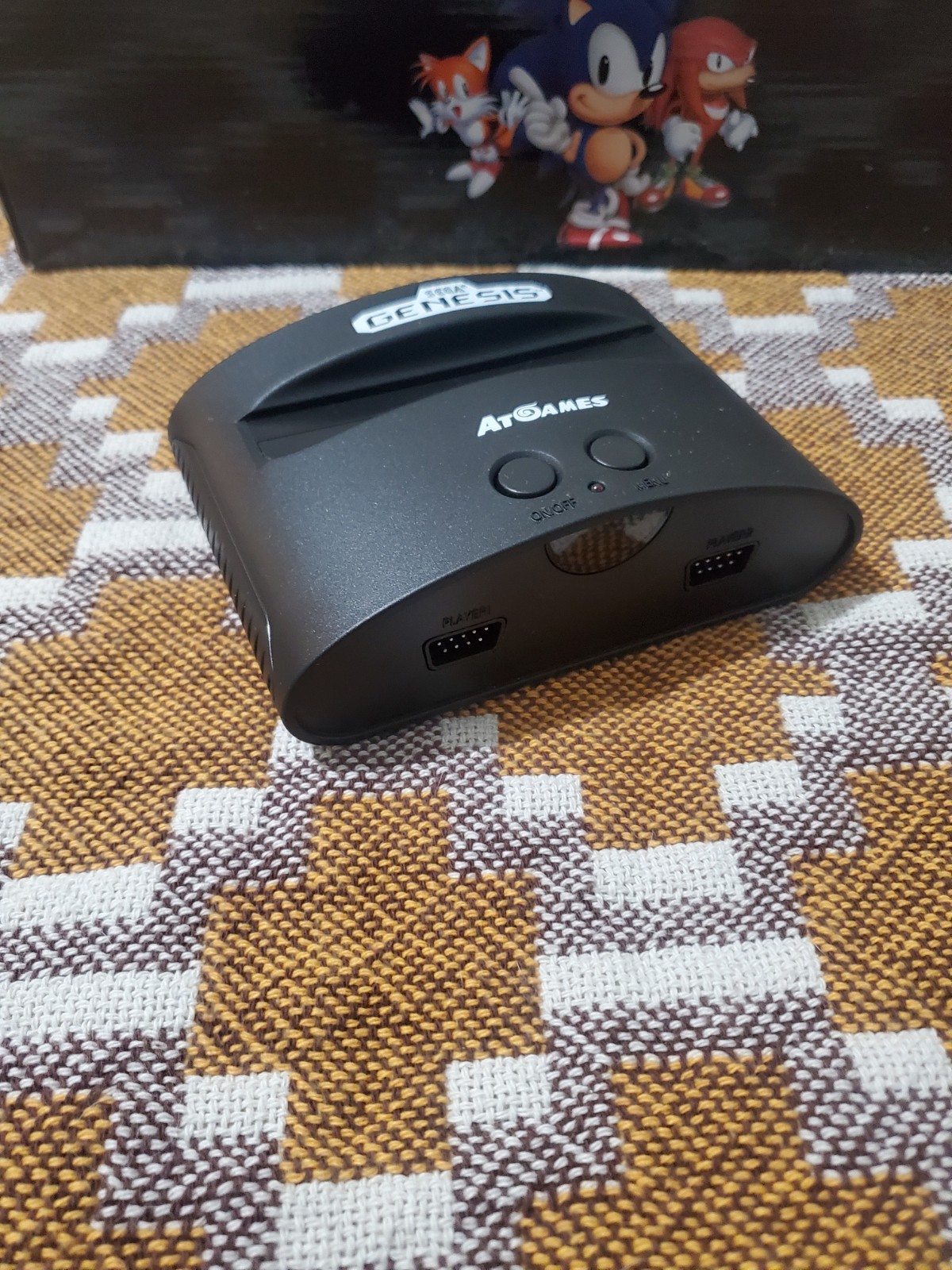 AtGames Sega Genesis Classic Console 80 Games Plug N Play 2 wireless Controllers