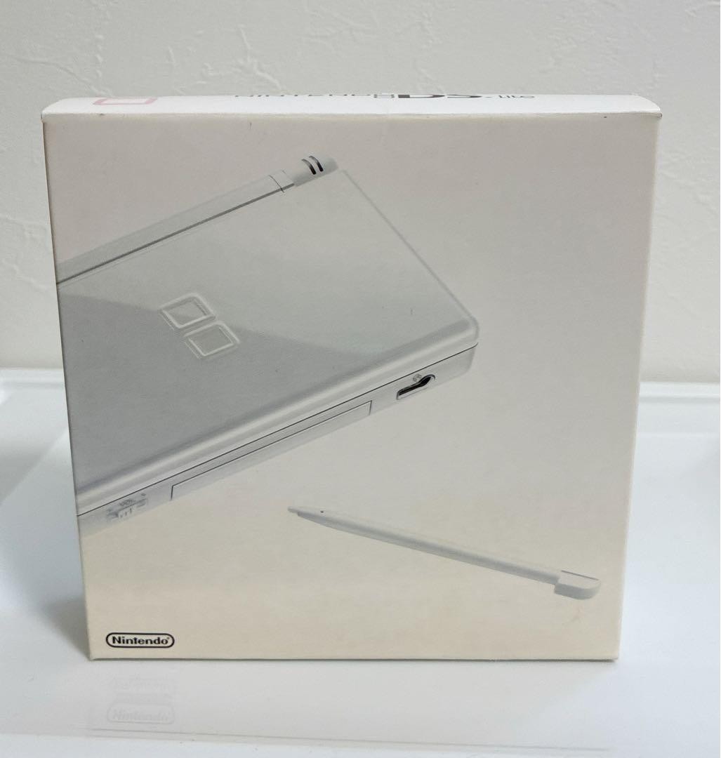 Nintendo DS Lite Crystal White Complete in Box JP Retro Gaming RARE Color
