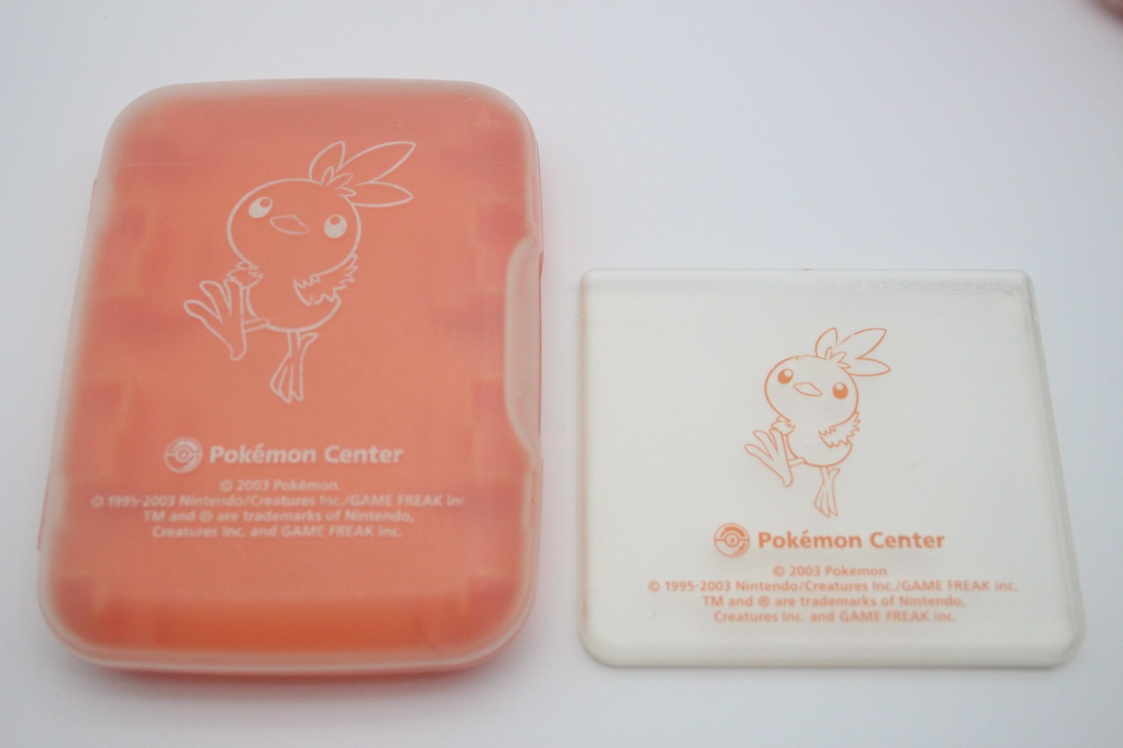 Nintendo Gameboy Advance SP Pokemon Center Torchic Edition Console Bundle