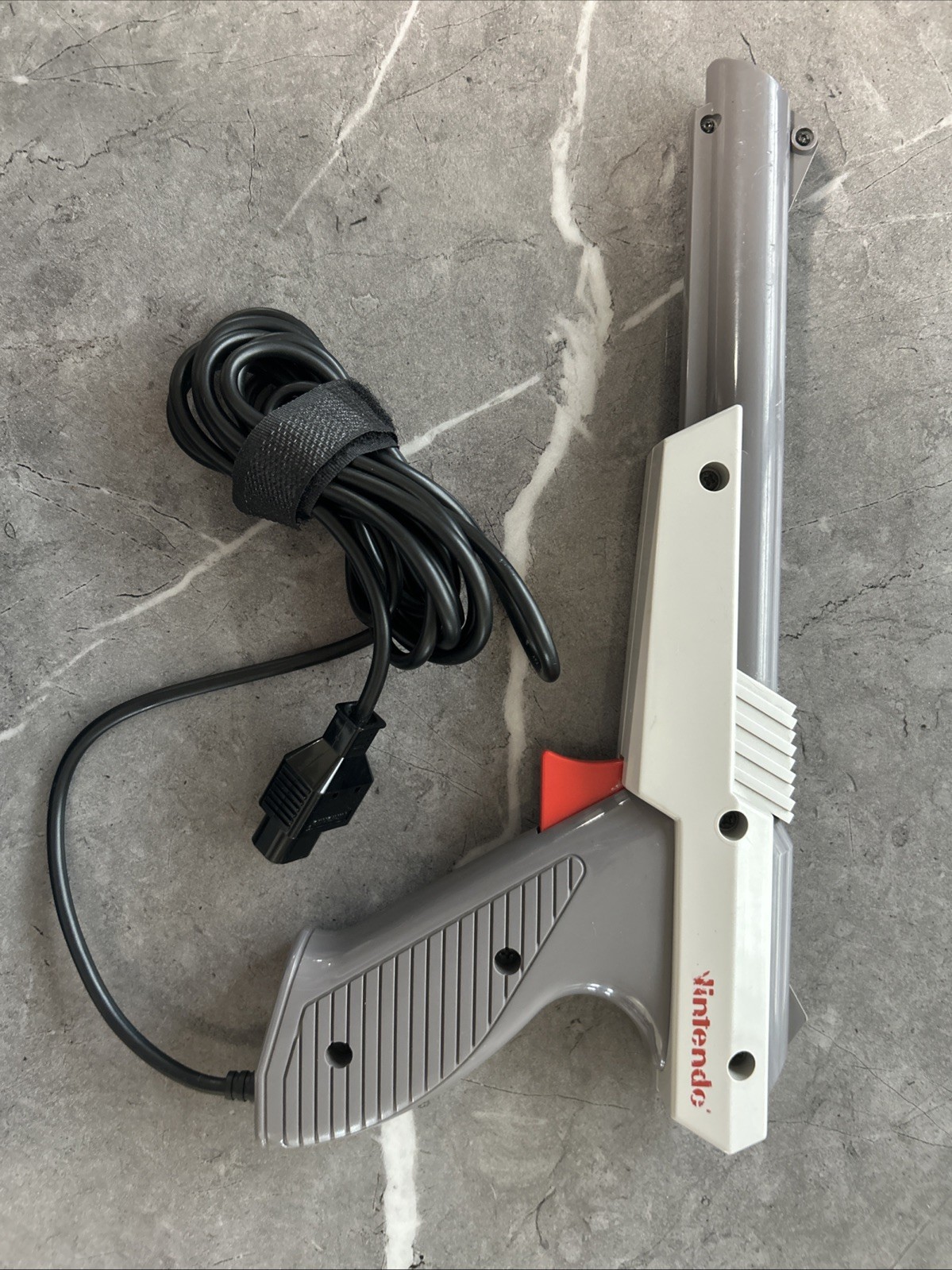 Nintendo NES Action Set Home Console – White/Gray Wth 2 Controllers and Gun
