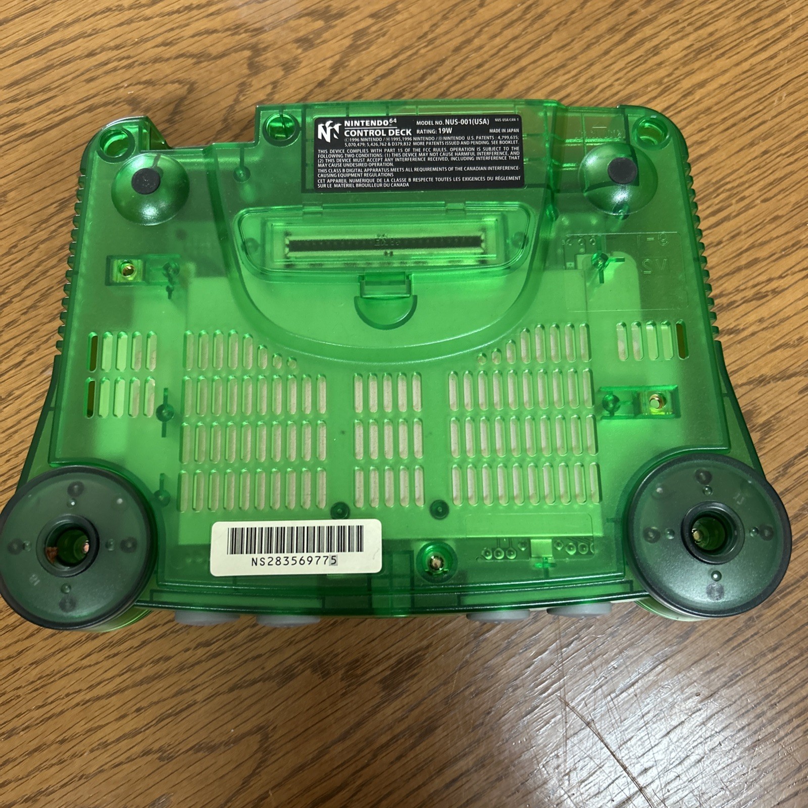 Nintendo 64 Funtastic Jungle Green System Console Complete CIB W/Expansion Pak