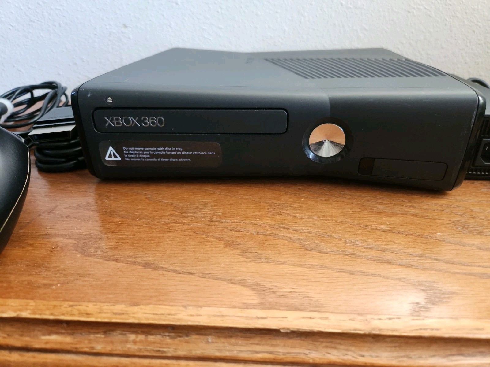 Microsoft Xbox 360 S 1439 250GB Black Console Wi-Fi HDMI 1080p NTSC-U/C