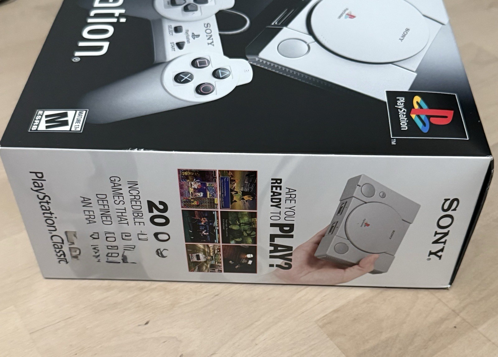 Sony PlayStation Classic Micro Console Gray USB Console Platform Model