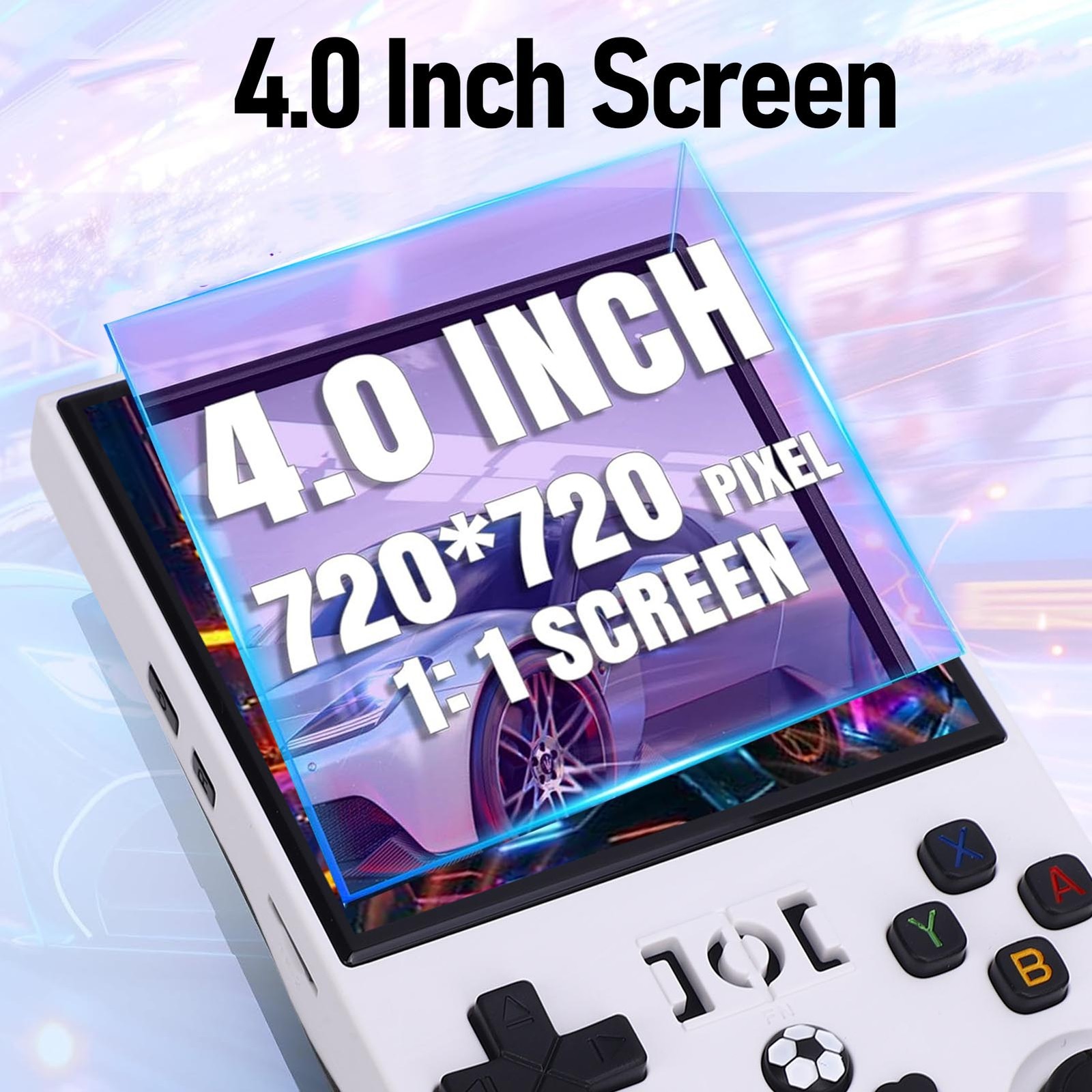 Handheld Game Console Built In 18000 Games 4in 720×720 Screen 4000mAh Porta XPGL