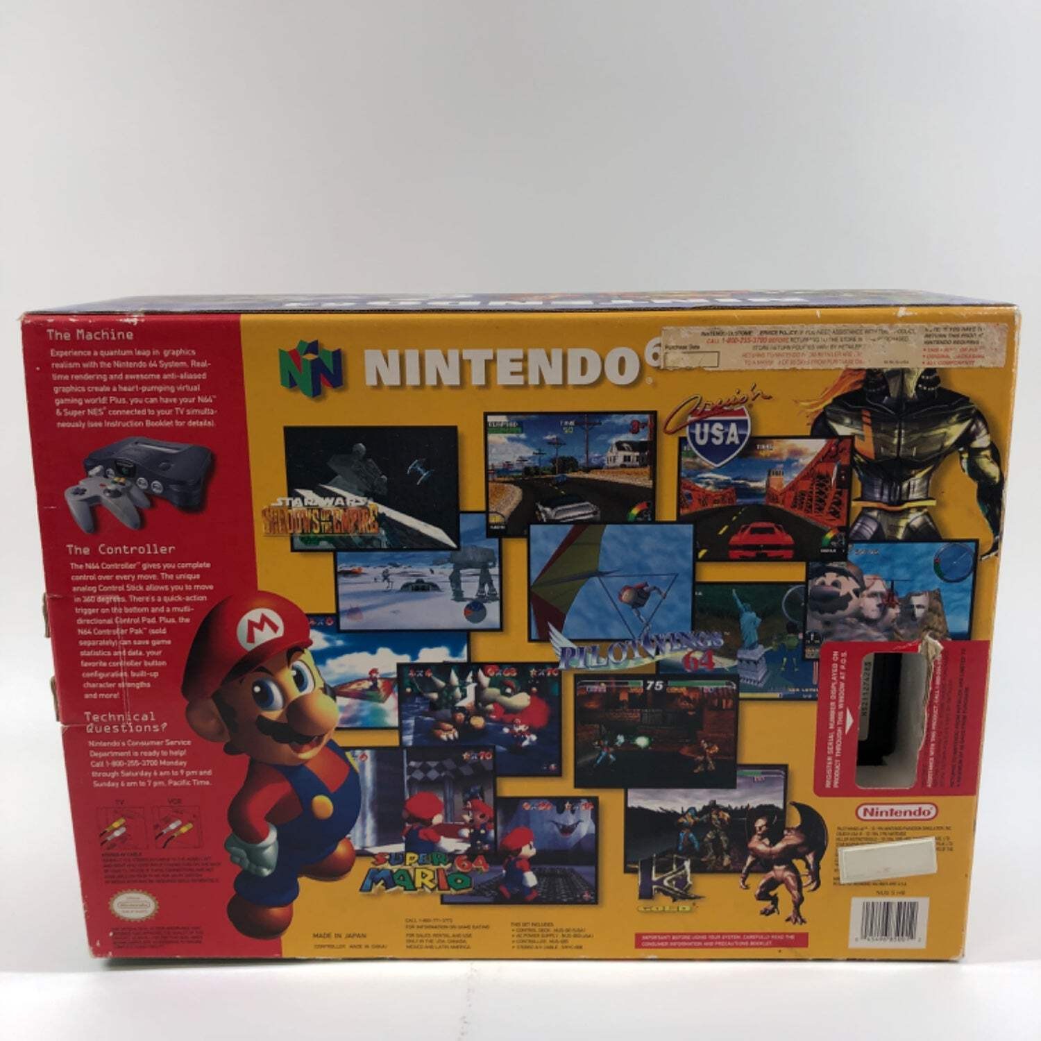 Nintendo 64 N64 NUS-001 Gray