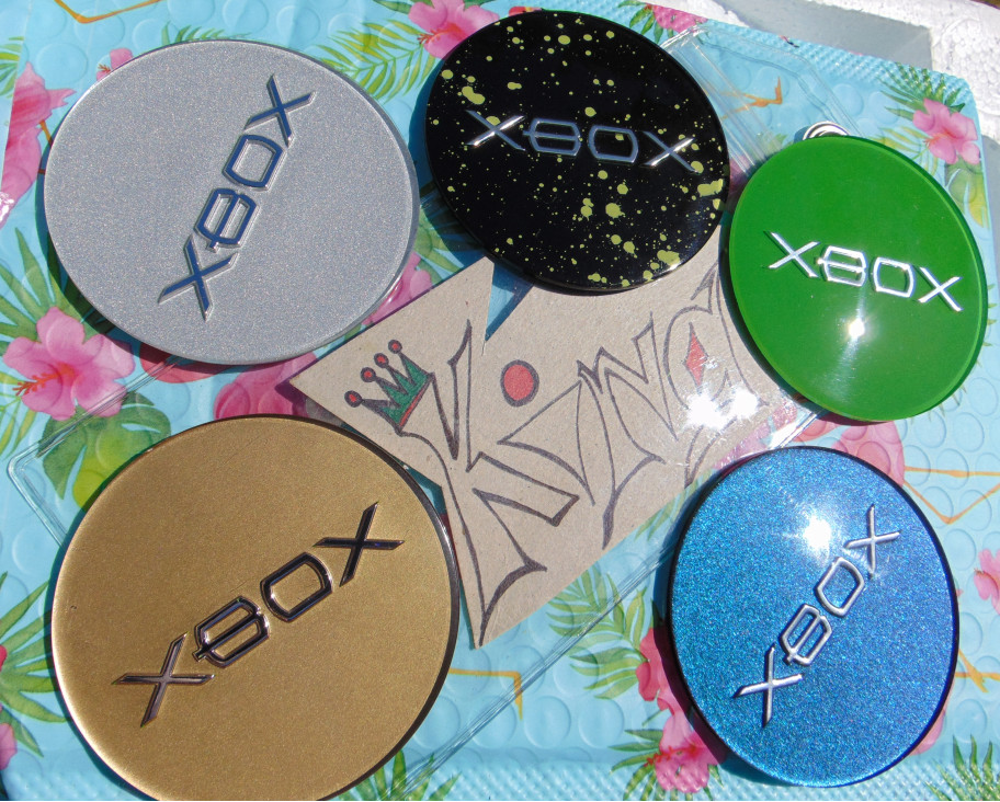 ✨✨⚜🧿 TOP CENTER JEWEL PART 4 Original Xbox Console ✨ jewels 4 xbox ✨✨