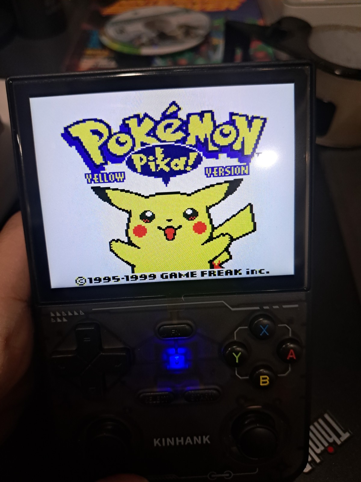 Gaming Handheld Console With Pokemon Retro Collection & 10k+ Legendary Games