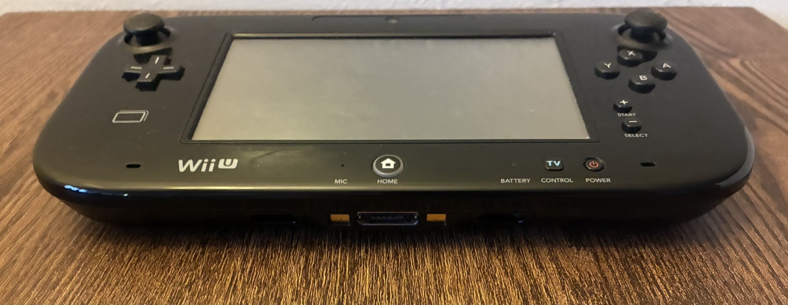 Nintendo Wii U Black 32GB With GamePad – Tested and Working, NTSC-U Region Code