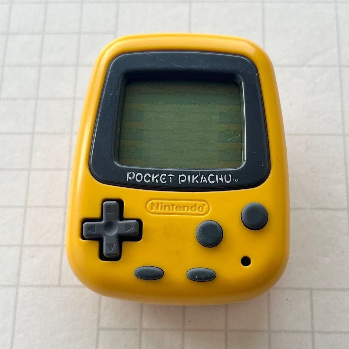 Nintendo Pocket Pikachu MPG-001 Pokemon Virtual Pet Pedometer Tested Vintage
