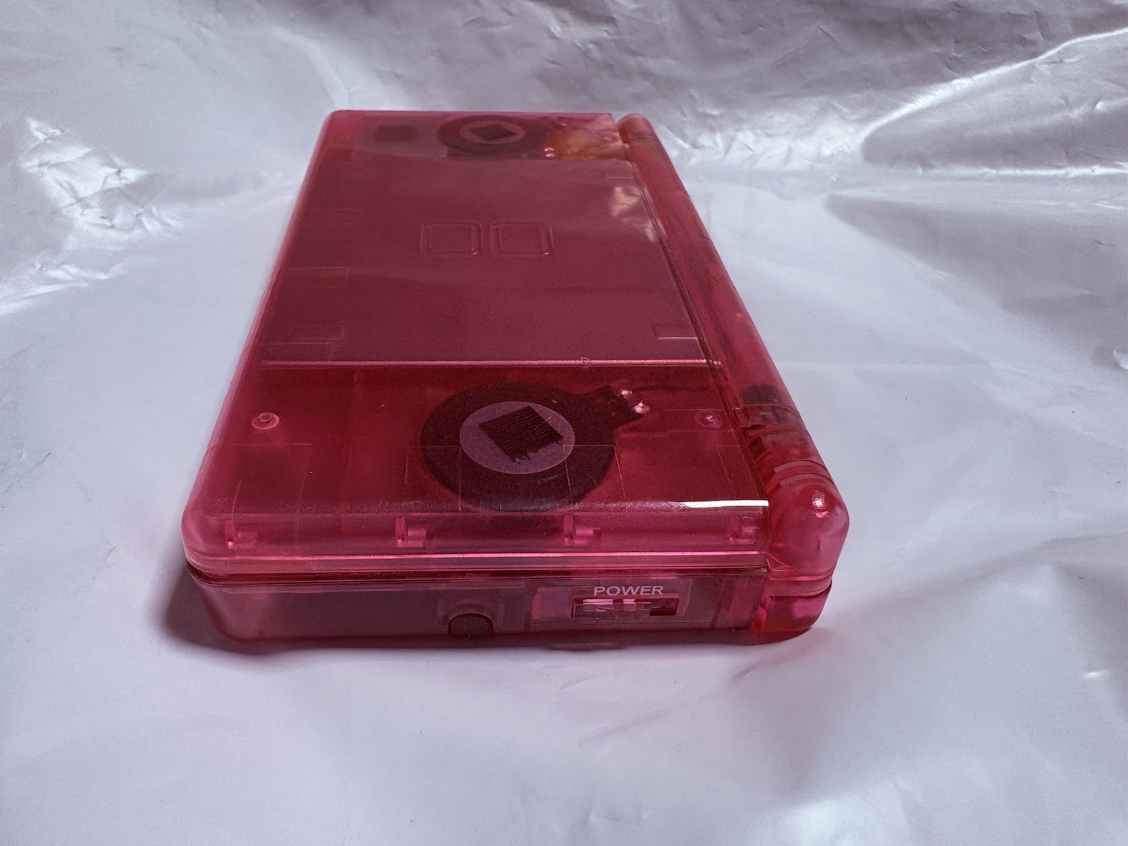 Nintendo DS Lite console pink Custom Transparent Clear Edition