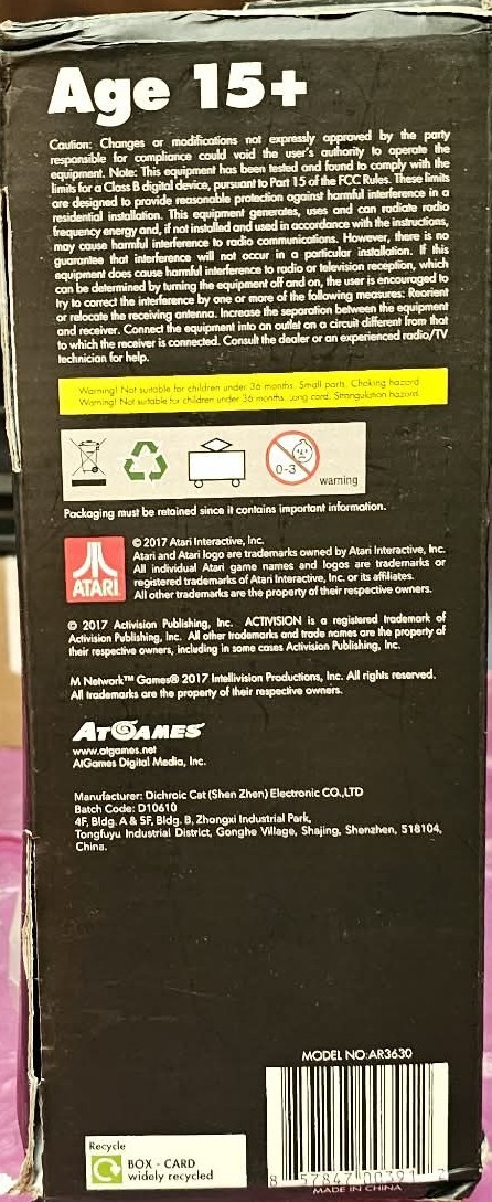 Atari Flashback 8 Gold Activision Edition HD Console 130 Built-In Games Tested