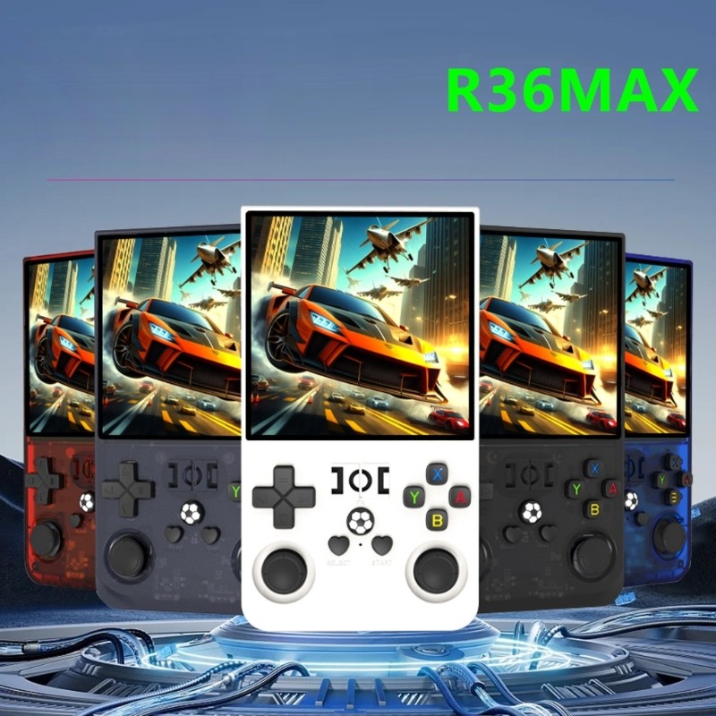 Open Source 4.0in R36Max Handheld Game Console Retro Supports Multiple Emulators