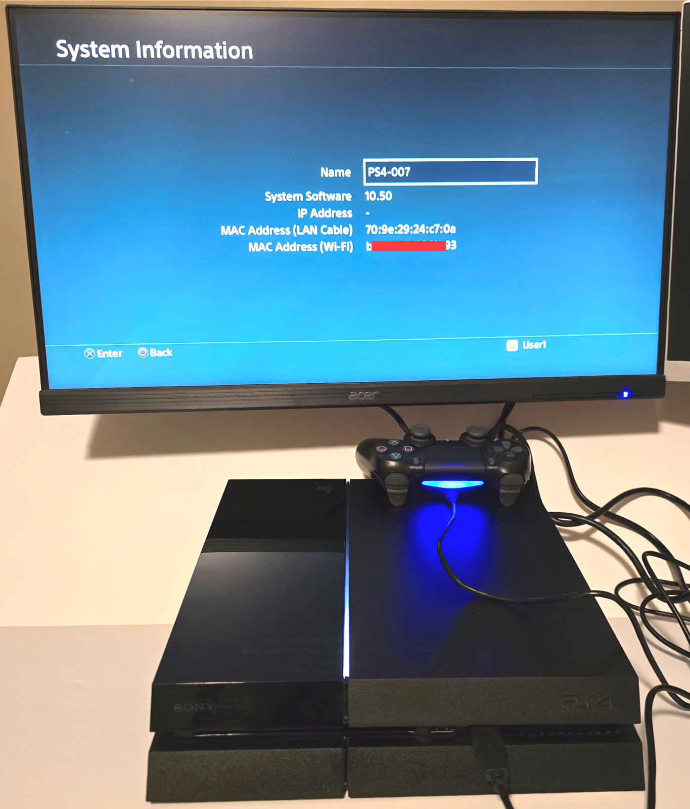 SONY PlayStation 4 500GB Launch, Complete In Box, PS4 Firmware 10.50, Tested
