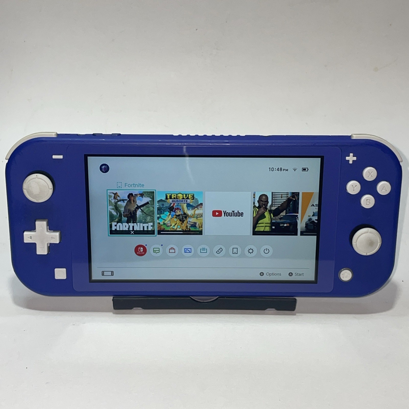 Nintendo Switch Lite HDH-001 Handheld Console 32GB Blue DAMAGED CHARGING PORT